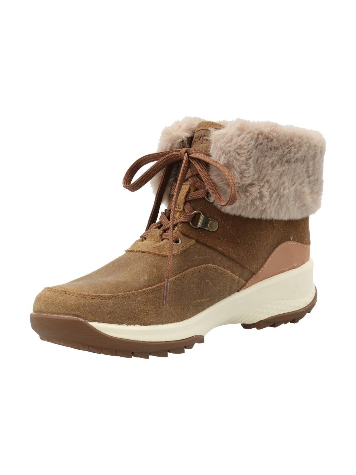 Botín Cuero Mujer Bimba Café-4