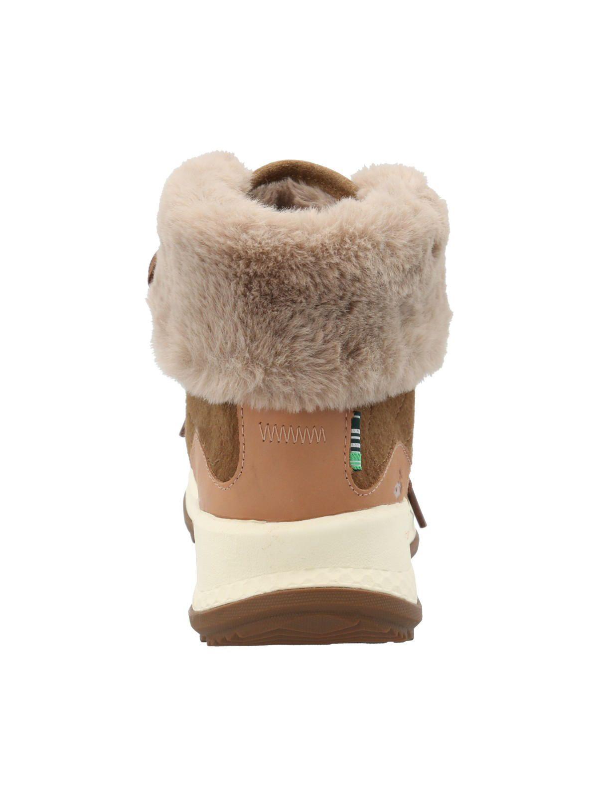 Botín Cuero Mujer Bimba Café-6