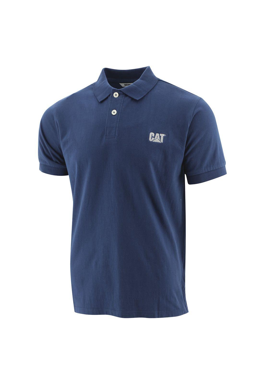 Polera Polo Hombre Classic Logo Polo Azul-0