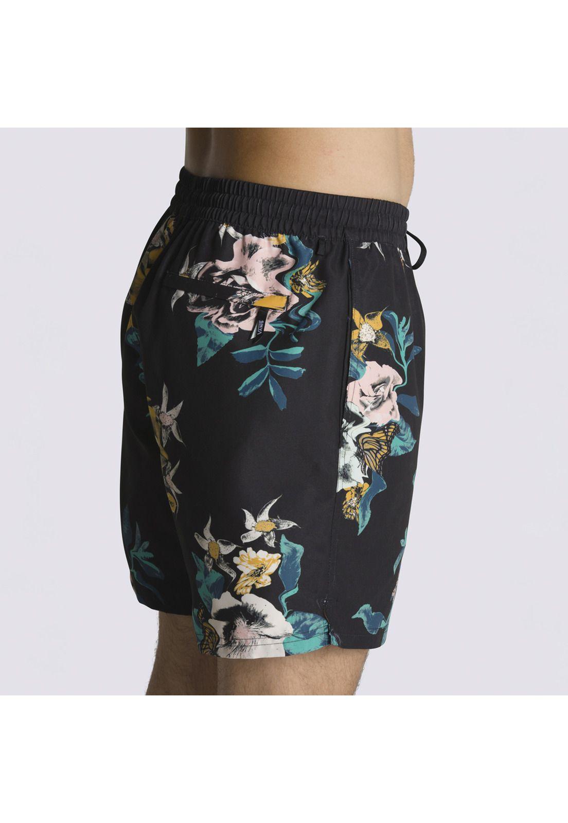 Traje De Baño Primary Print Elasti Negro Hombre-4