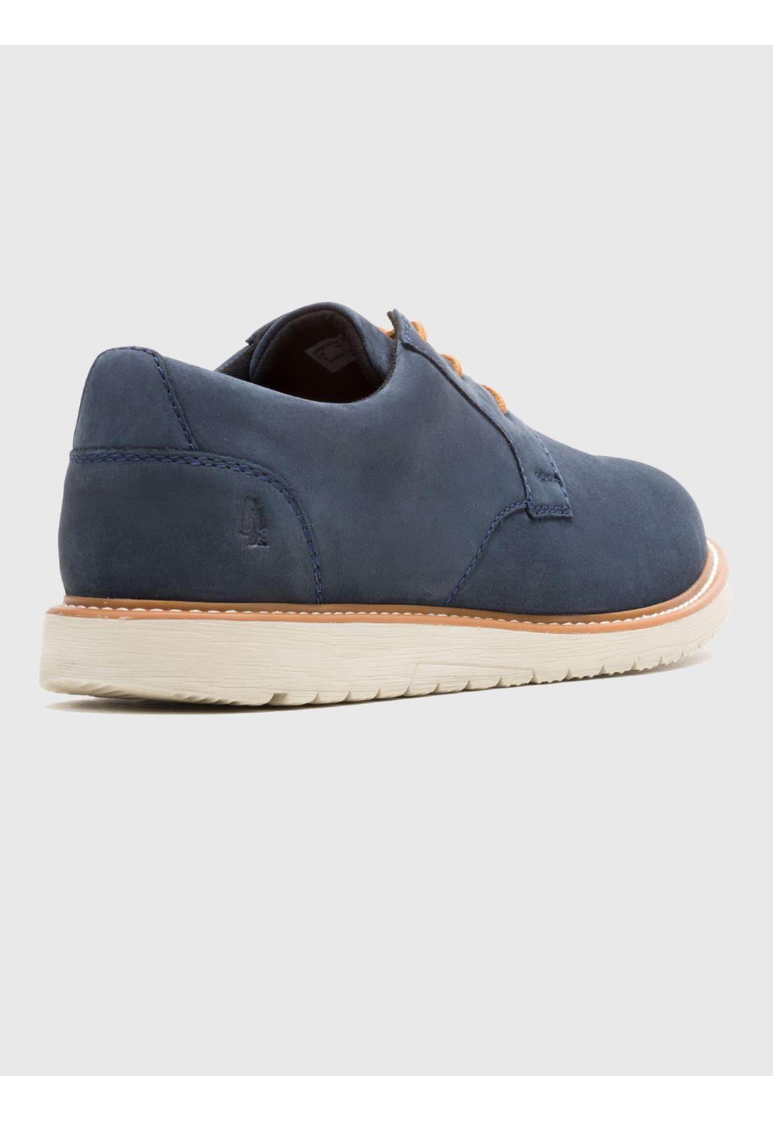Zapato Cuero Hombre Jenson Oxford Azul-3