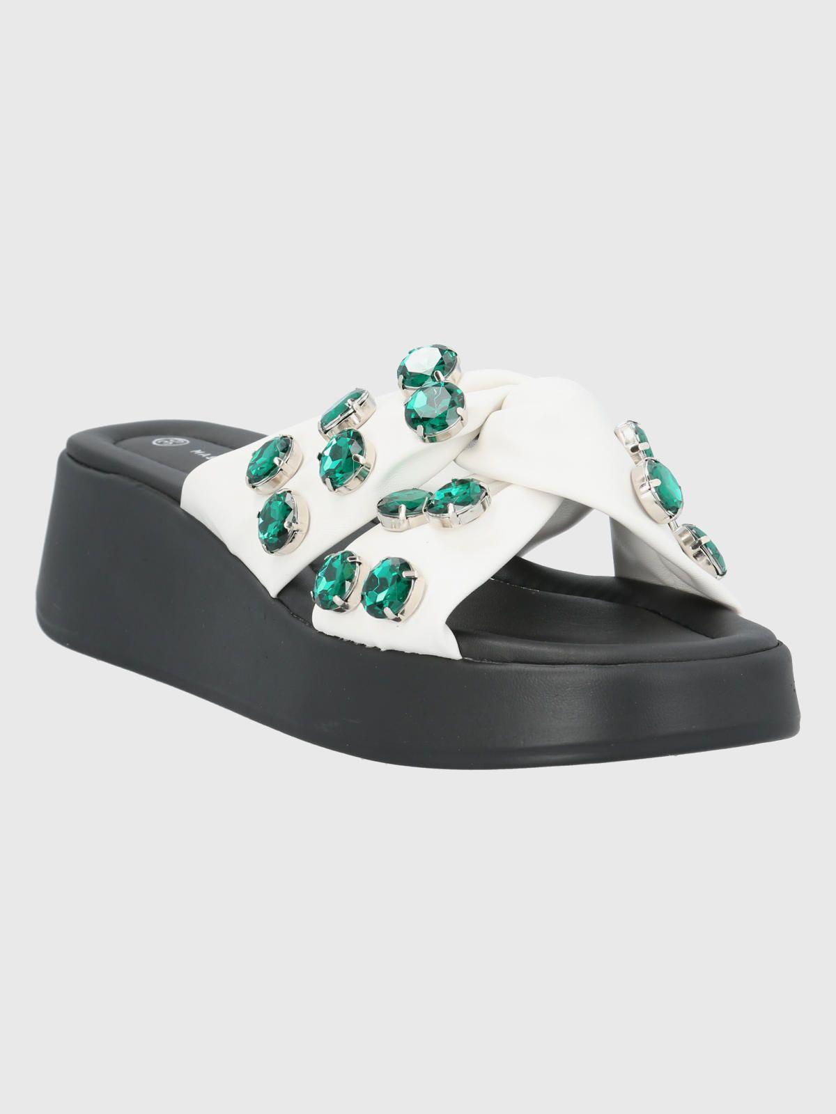 Sandalia Verde Mujer Mariella -0
