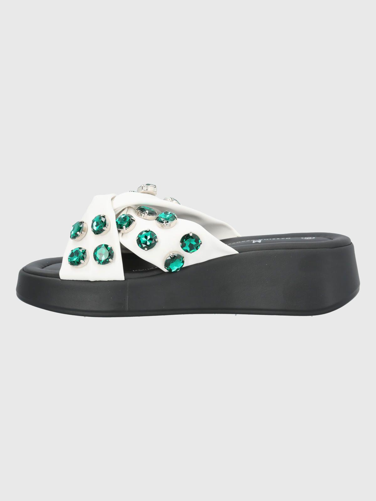 Sandalia Verde Mujer Mariella -4