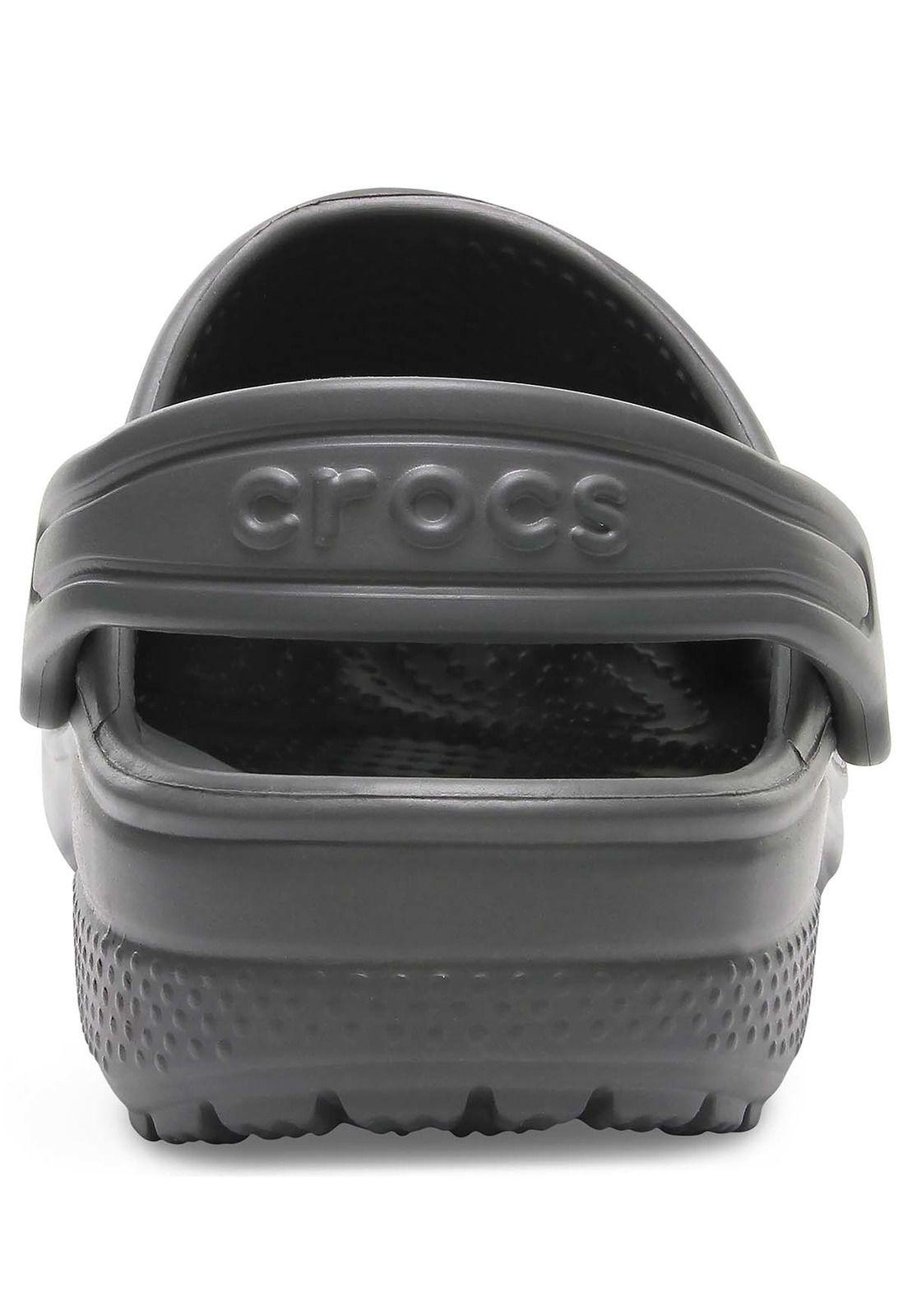 Zueco Crocs Niño Classic Clog Gris-7