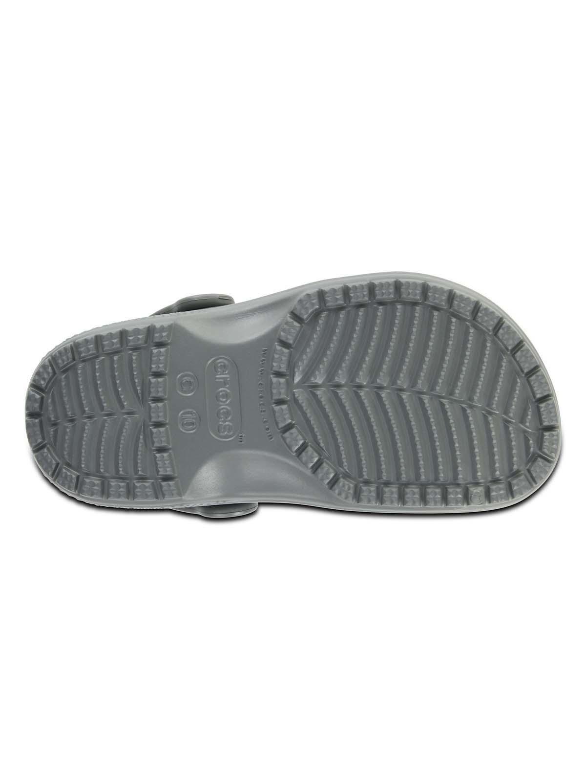 Zueco Crocs Niño Classic Clog Gris-5