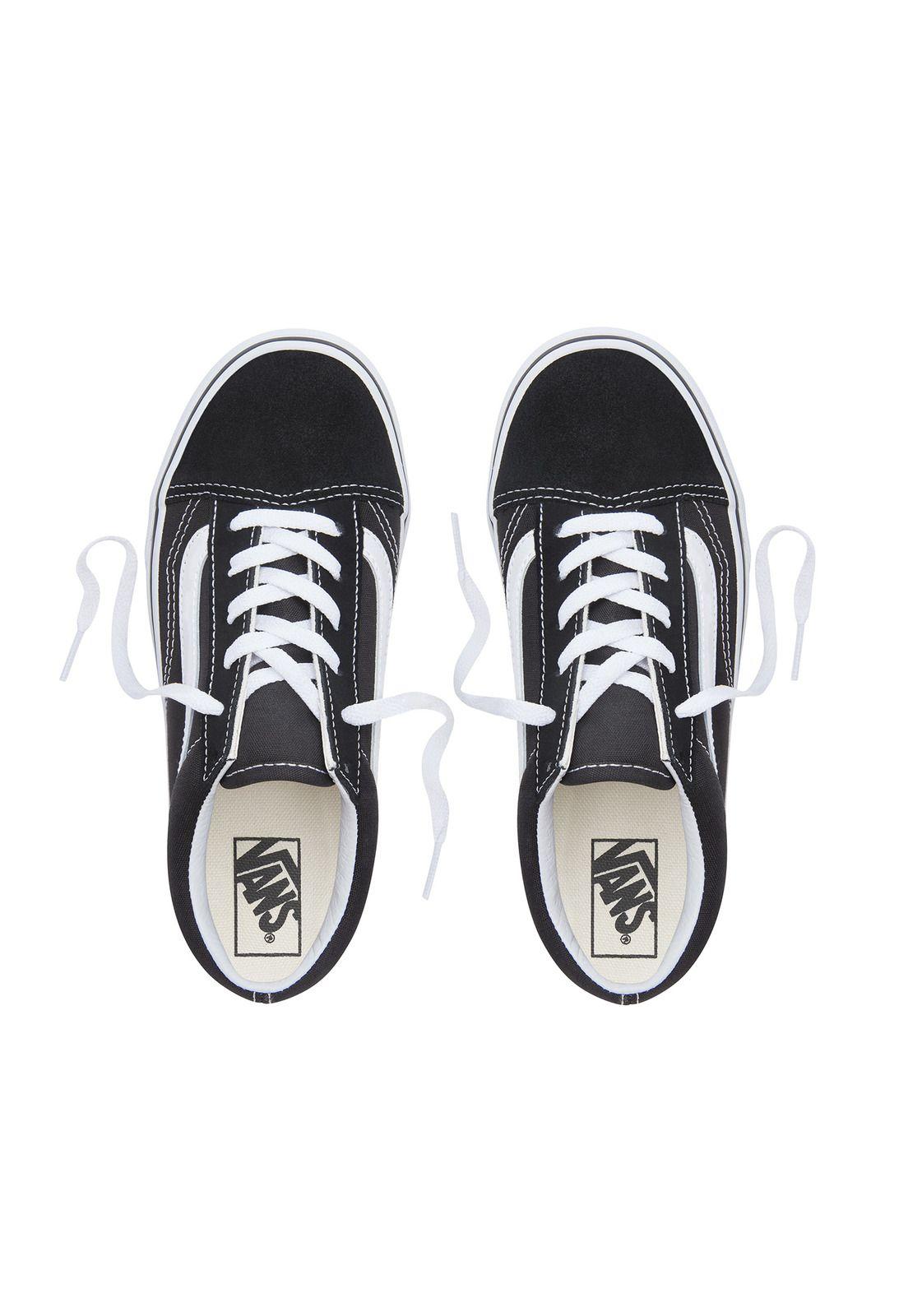 Zapatilla Niño Uy Old Skool Black/True White-1
