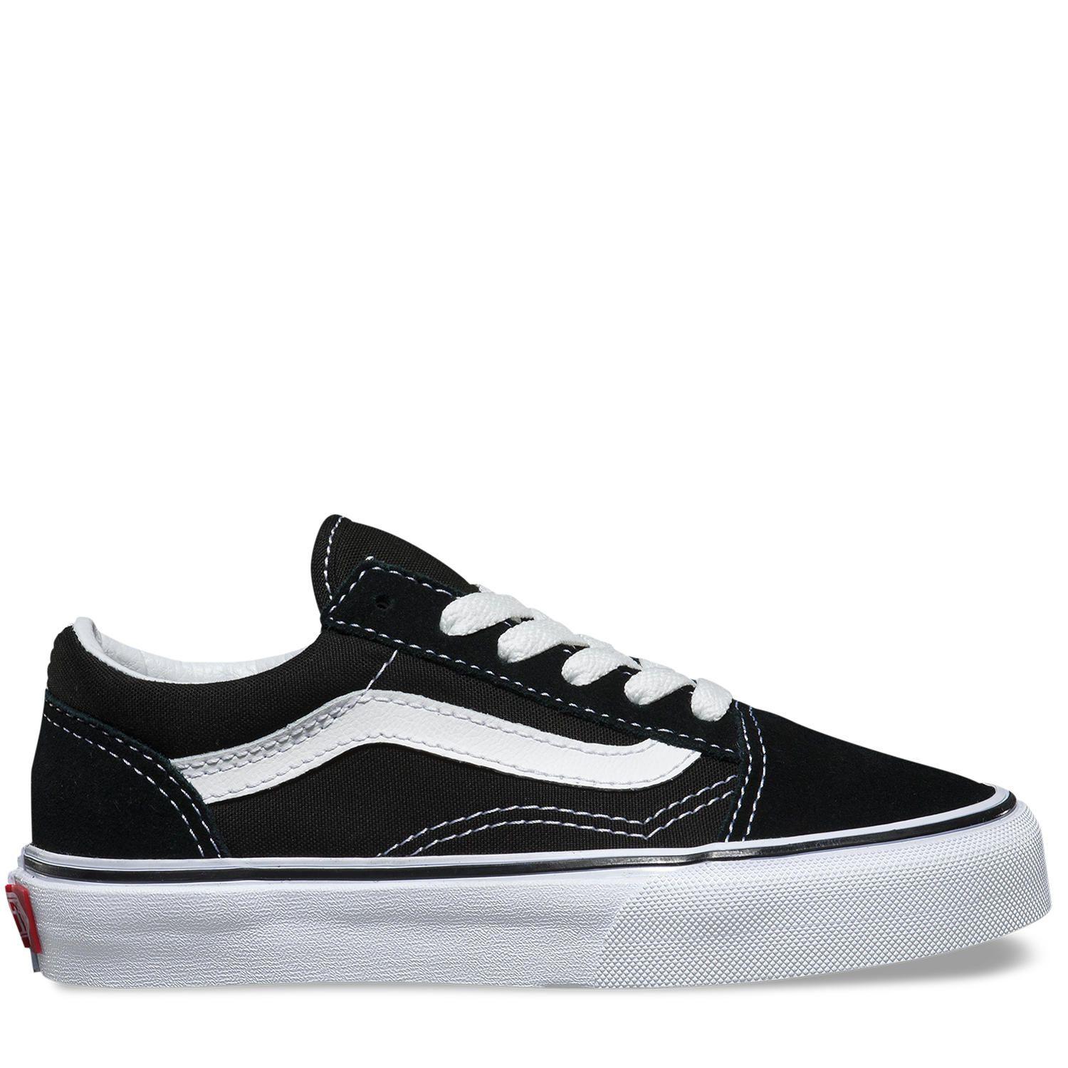 Zapatilla Niño Uy Old Skool Black/True White-0