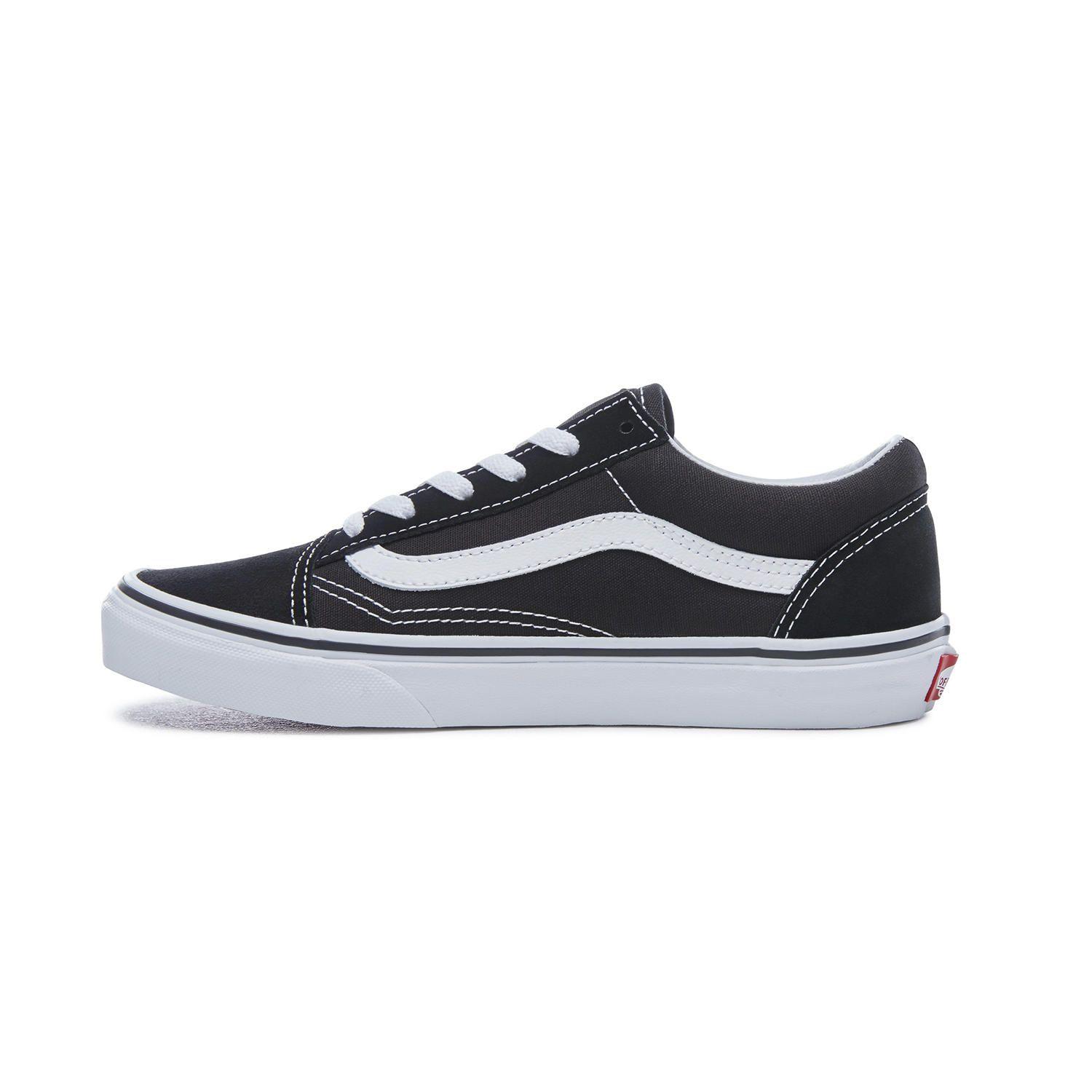 Zapatilla Niño Uy Old Skool Black/True White-3