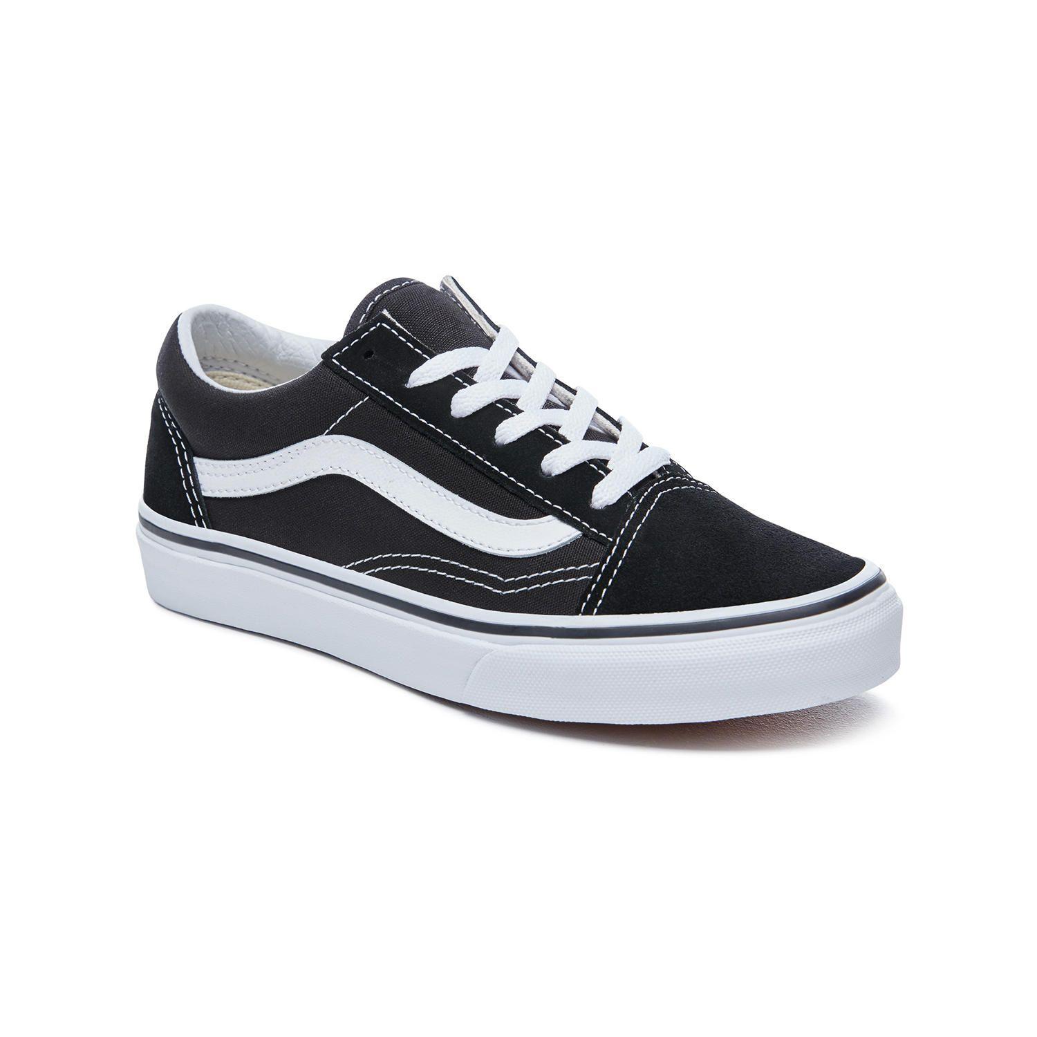 Zapatilla Niño Uy Old Skool Black/True White-4