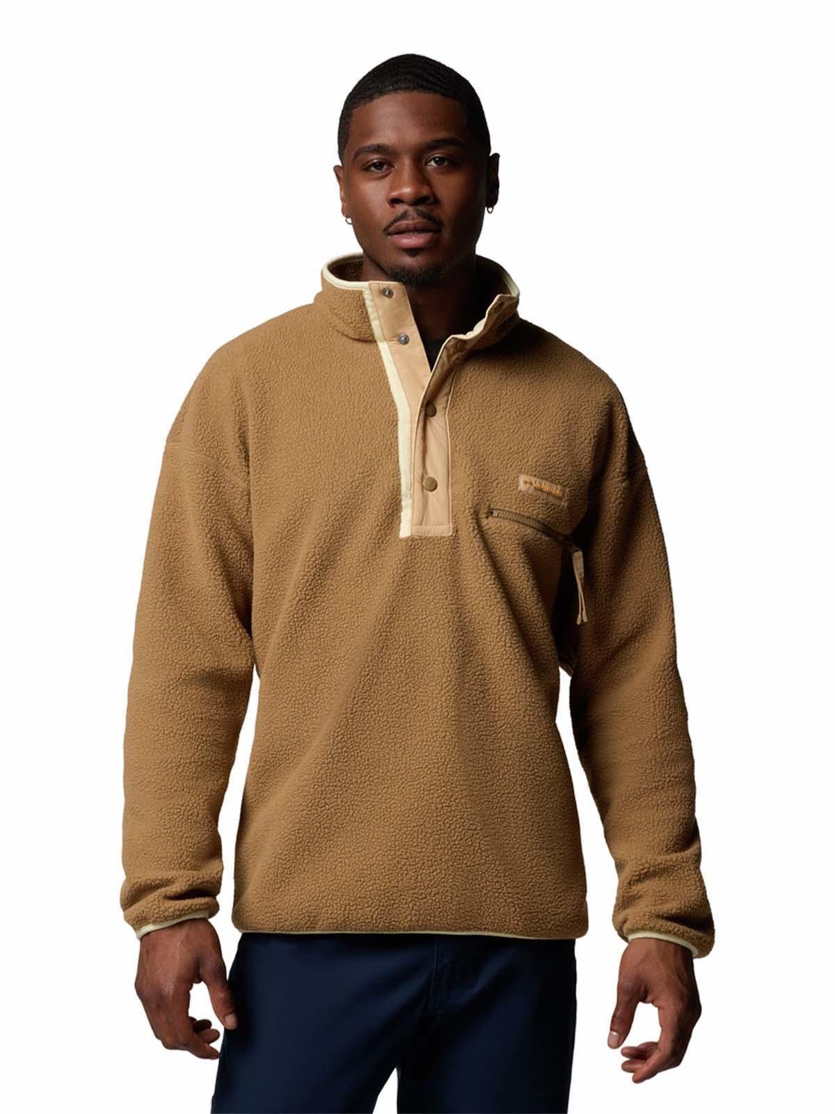 Polar Hombre Helvetia Half Snap Café-0