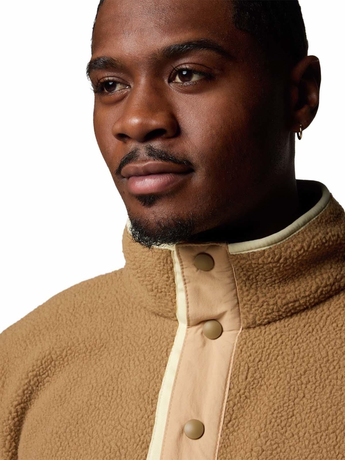 Polar Hombre Helvetia Half Snap Café-3