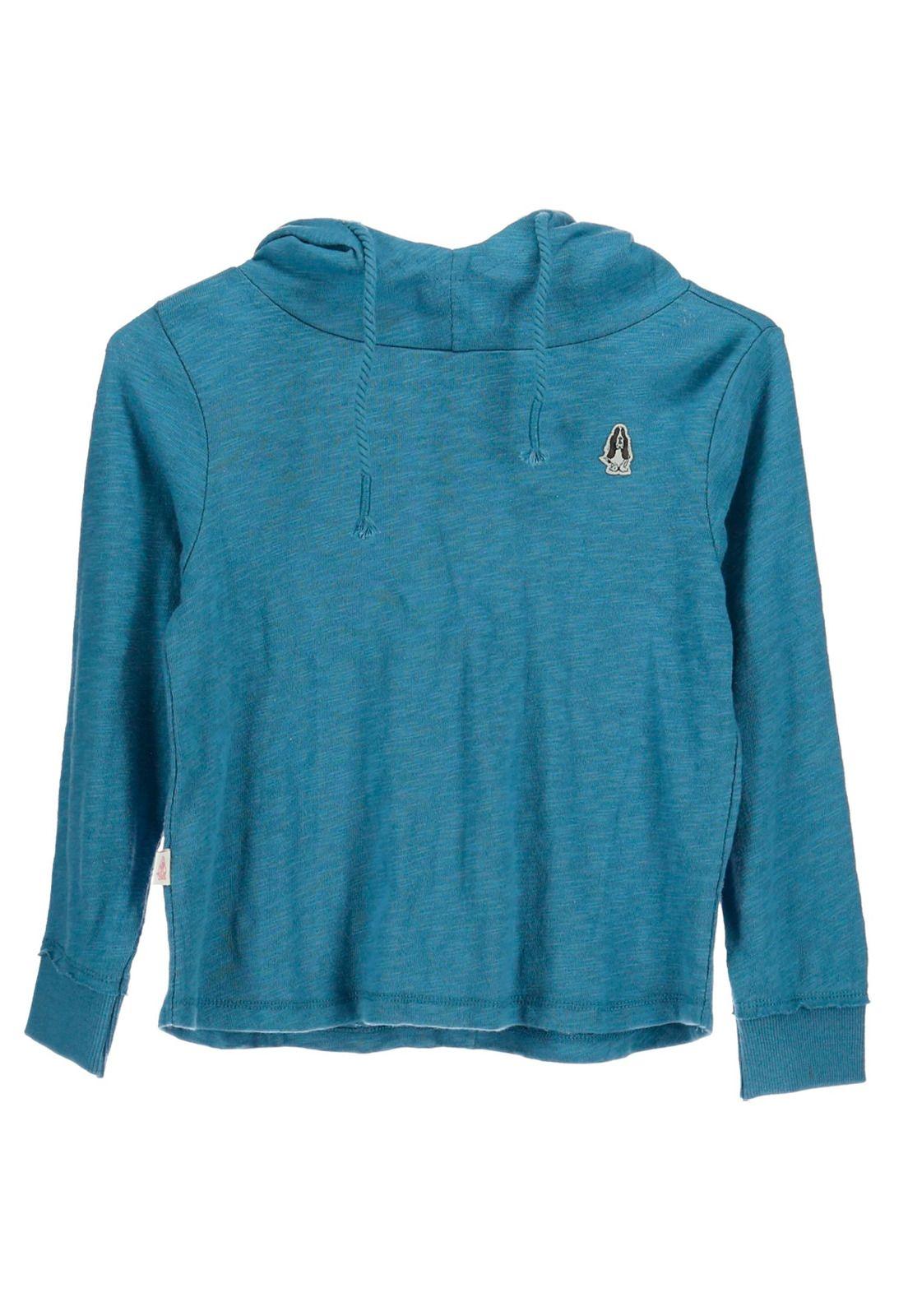 Poleron Algodón Hod/Luna Azul-0