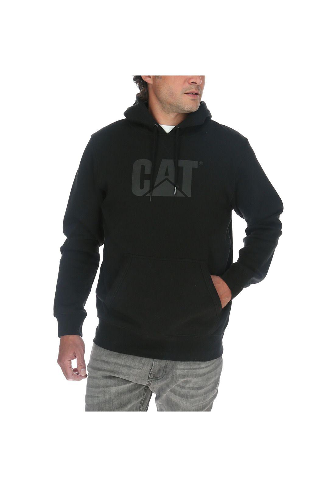 Polerón Hombre Foundation Pullover Hooded Negro-0