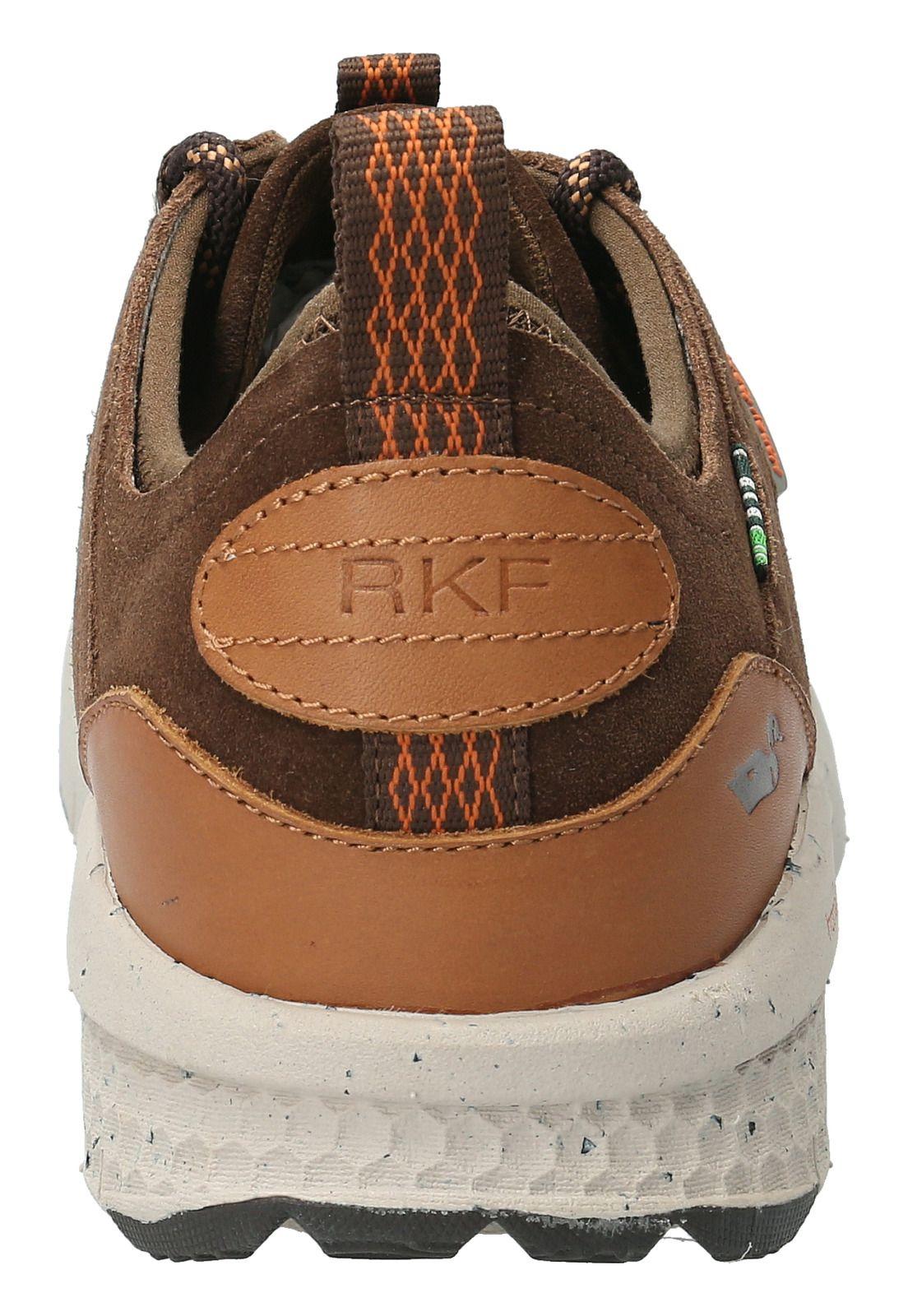 Zapatilla Cuero Hombre Shire Café-5