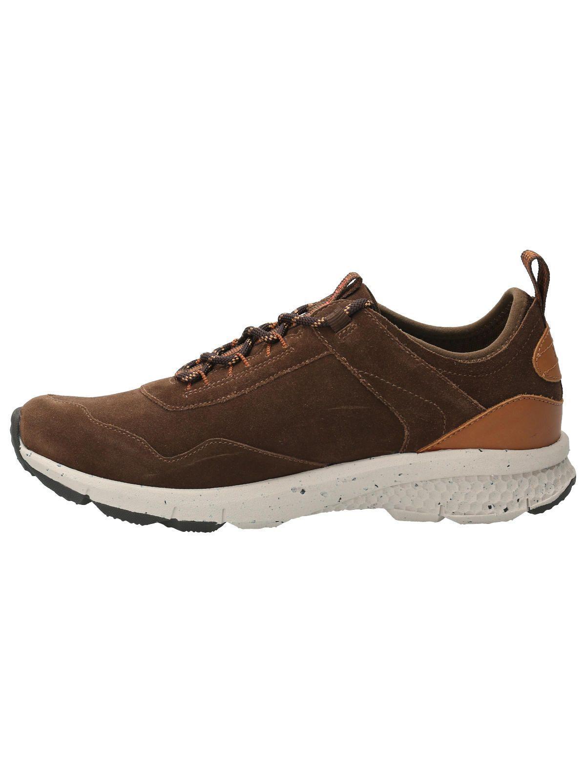 Zapatilla Cuero Hombre Shire Café-4