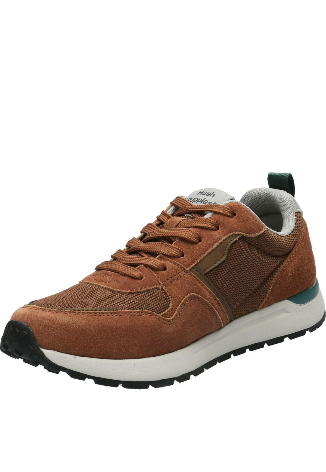 Zapatilla Cuero Hombre Owen Café-4