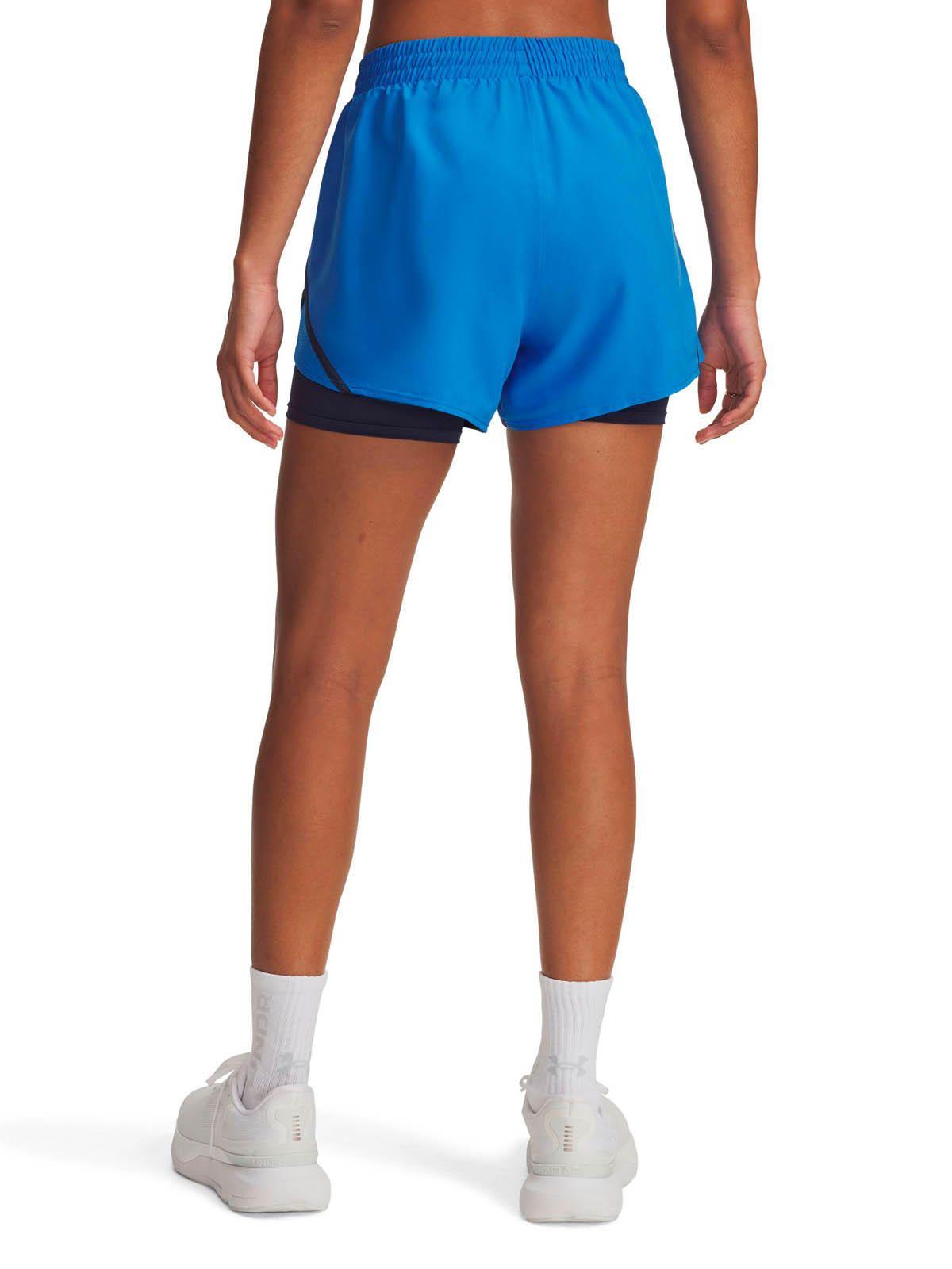 Short de Running para Mujer Fly By 2 in 1 Azul -1