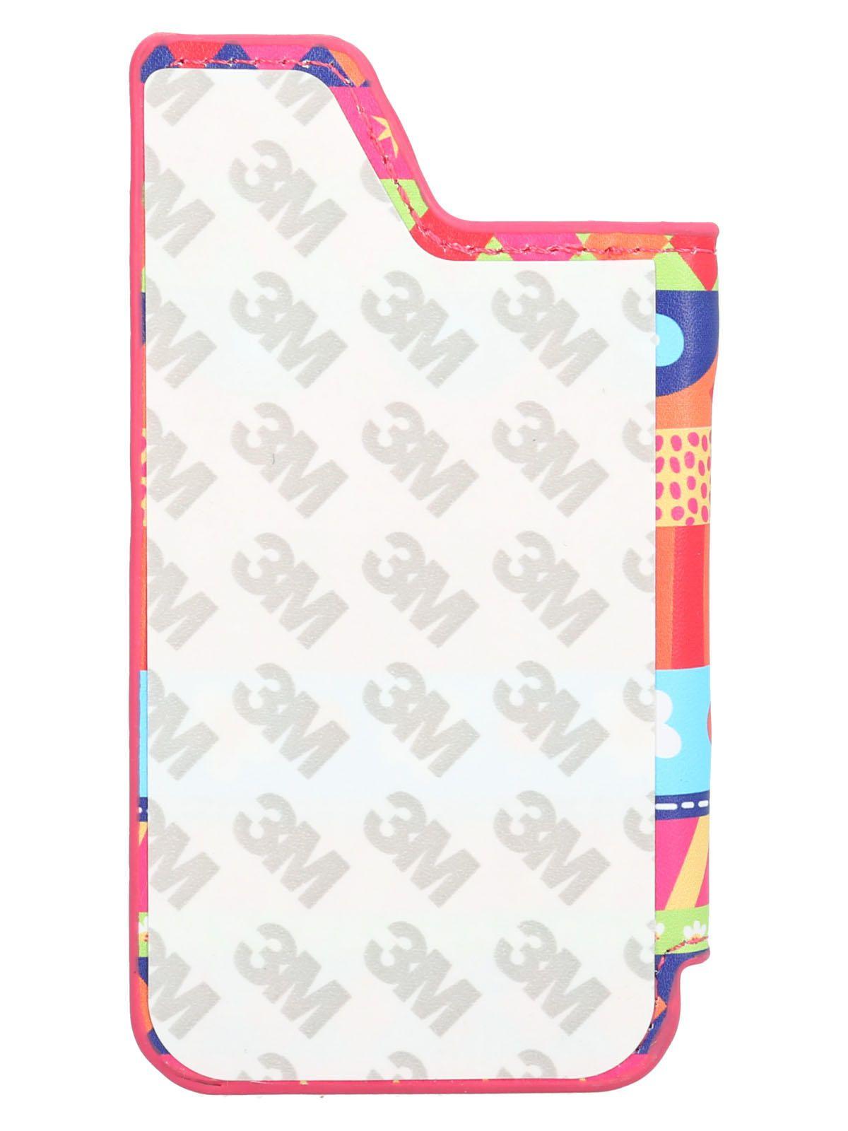 Tarjetero  Phone Card Color Mujer Fucsia-2