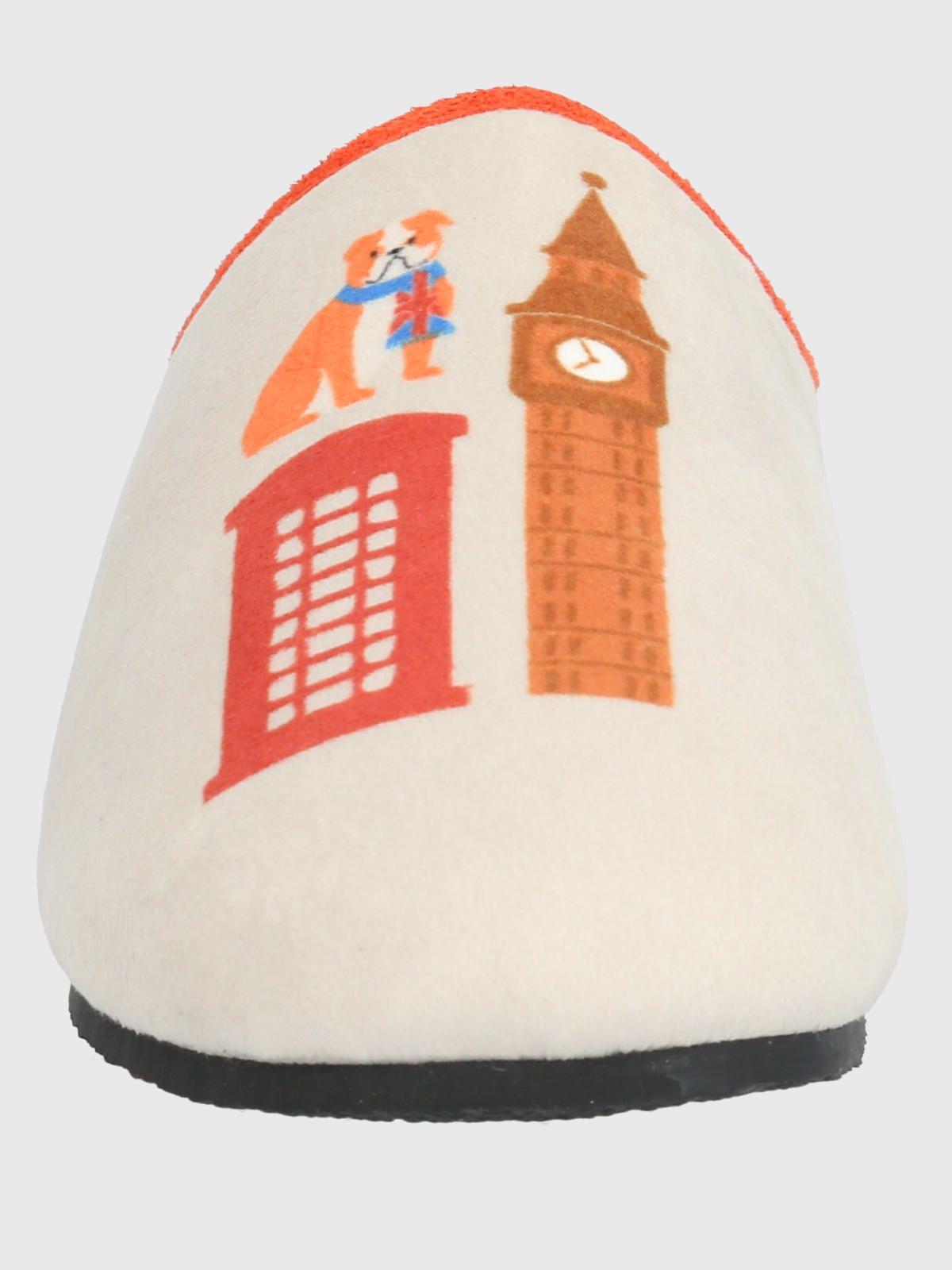 Pantufla  Unisex Slipper Uk Bigben Beige-3