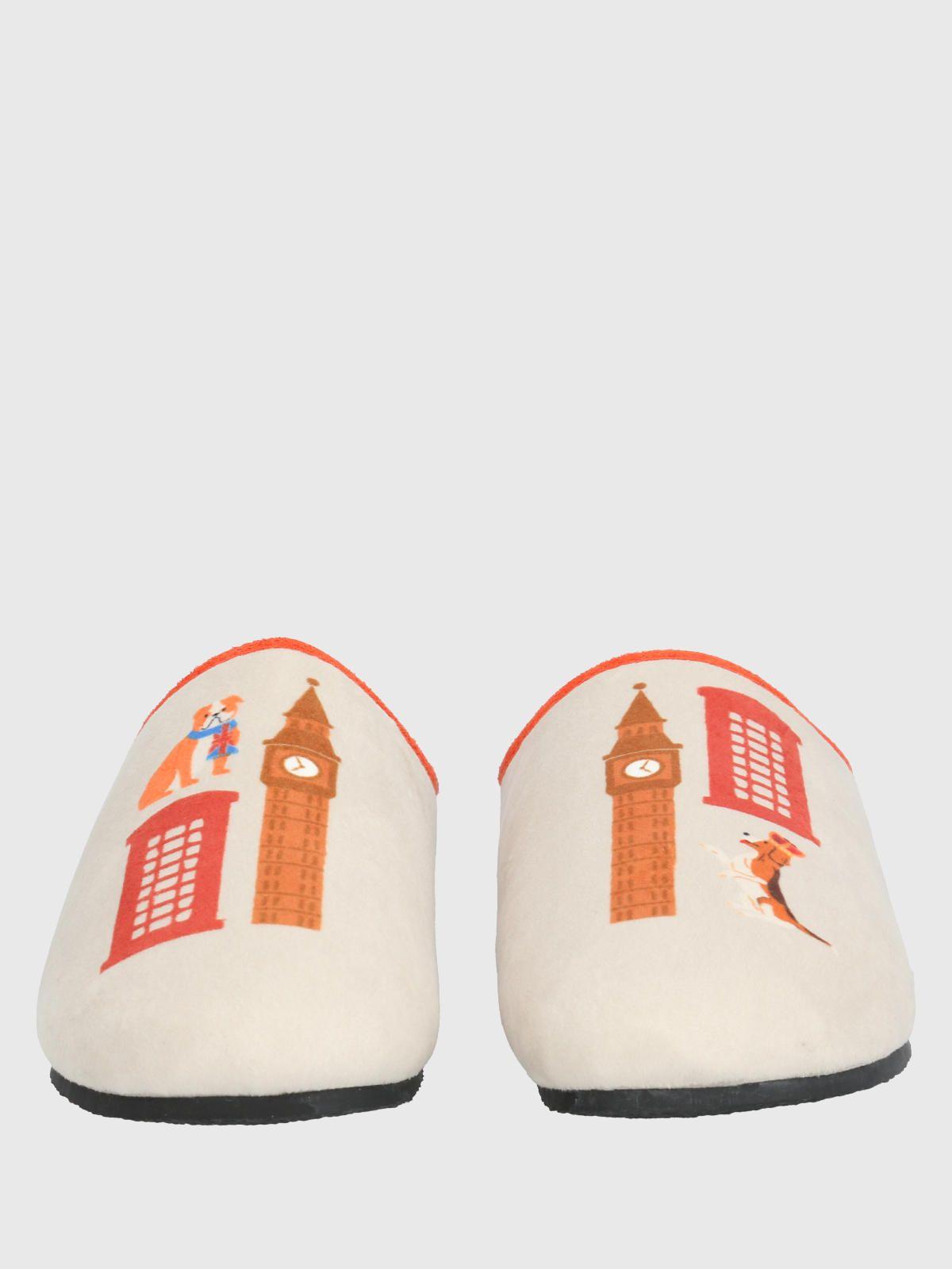 Pantufla  Unisex Slipper Uk Bigben Beige-4