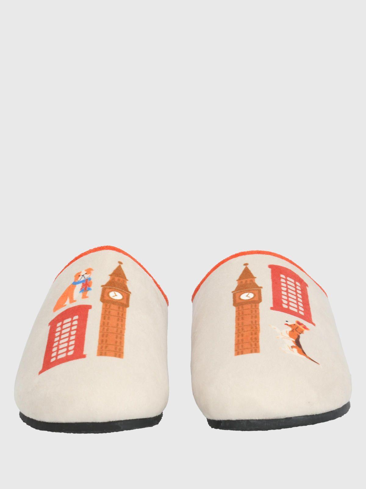 Pantufla  Unisex Slipper Uk Bigben Beige-4
