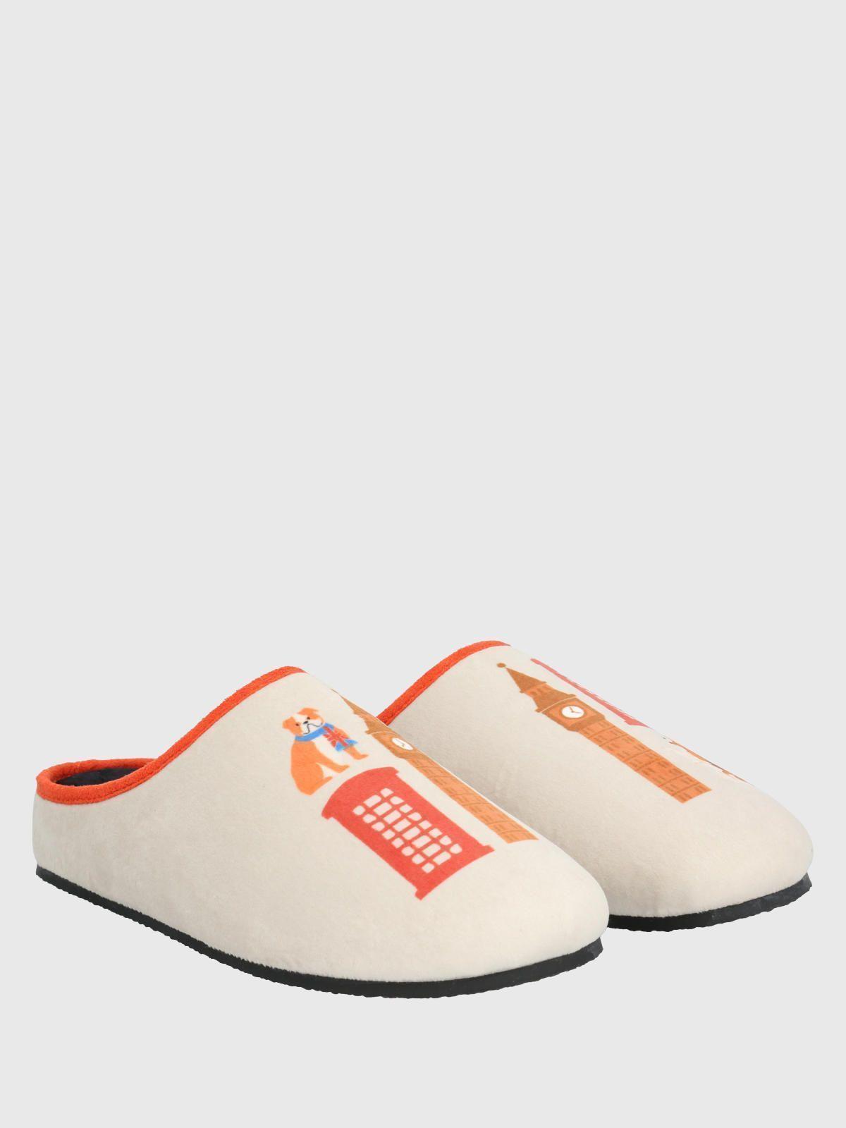 Pantufla  Unisex Slipper Uk Bigben Beige-0