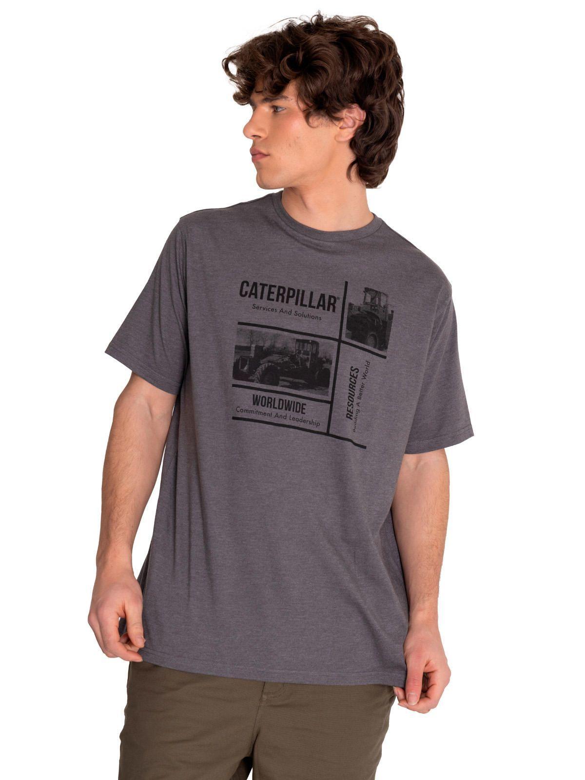 Polera Manga Corta Hombre His Tradition Graph7 Gris-0
