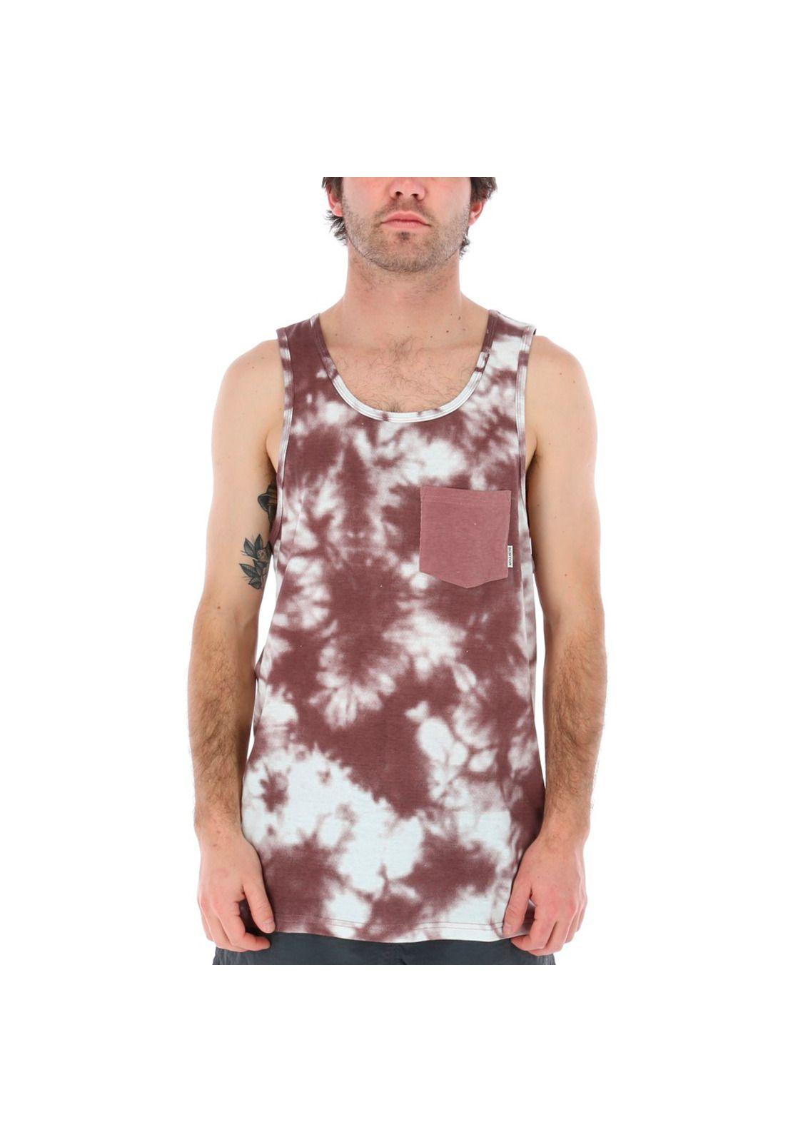 Polera sin Mangas Hombre Brush Tank Pocket-0