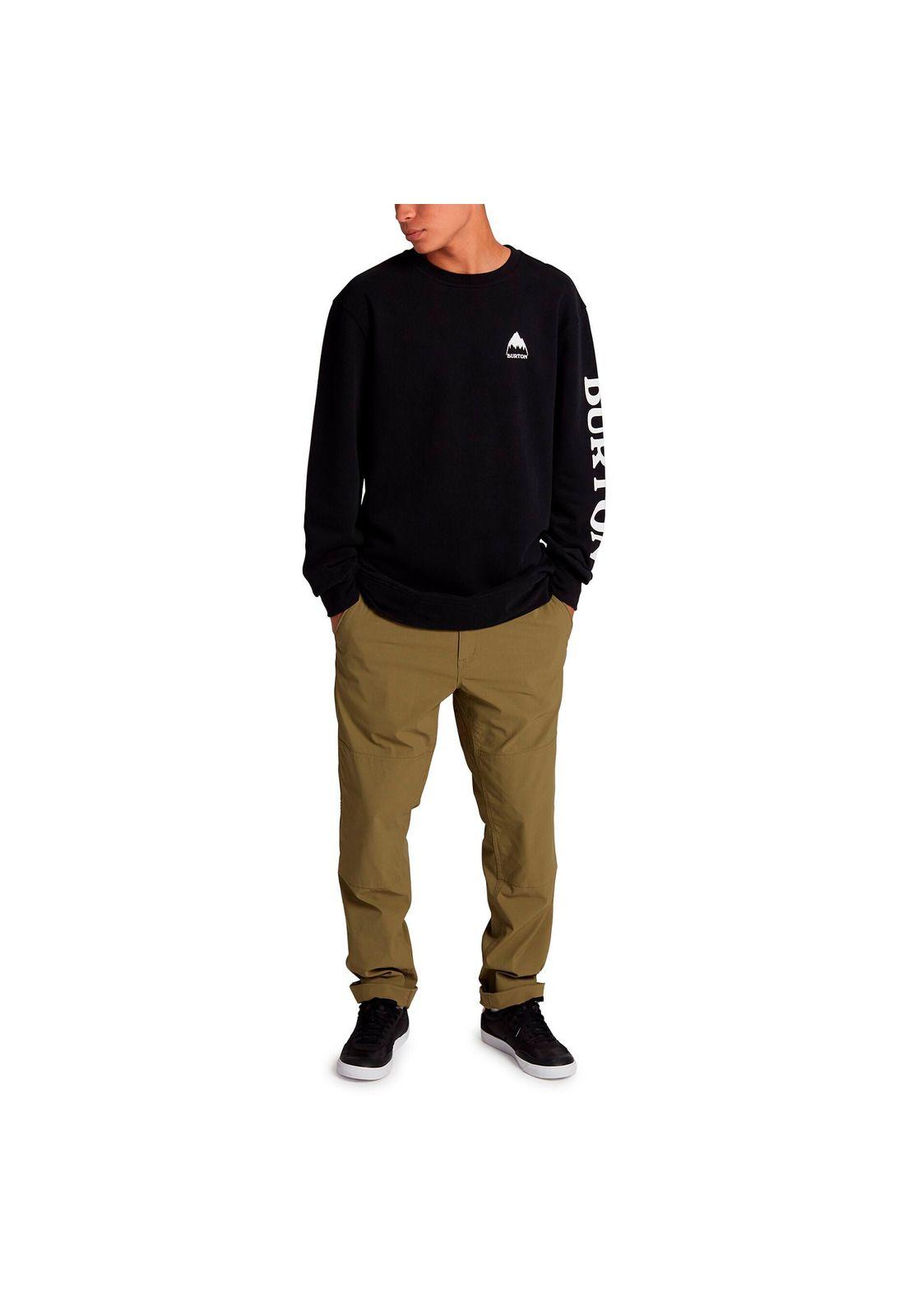 Polar Elite Crew  Hombre Negro Burton-2