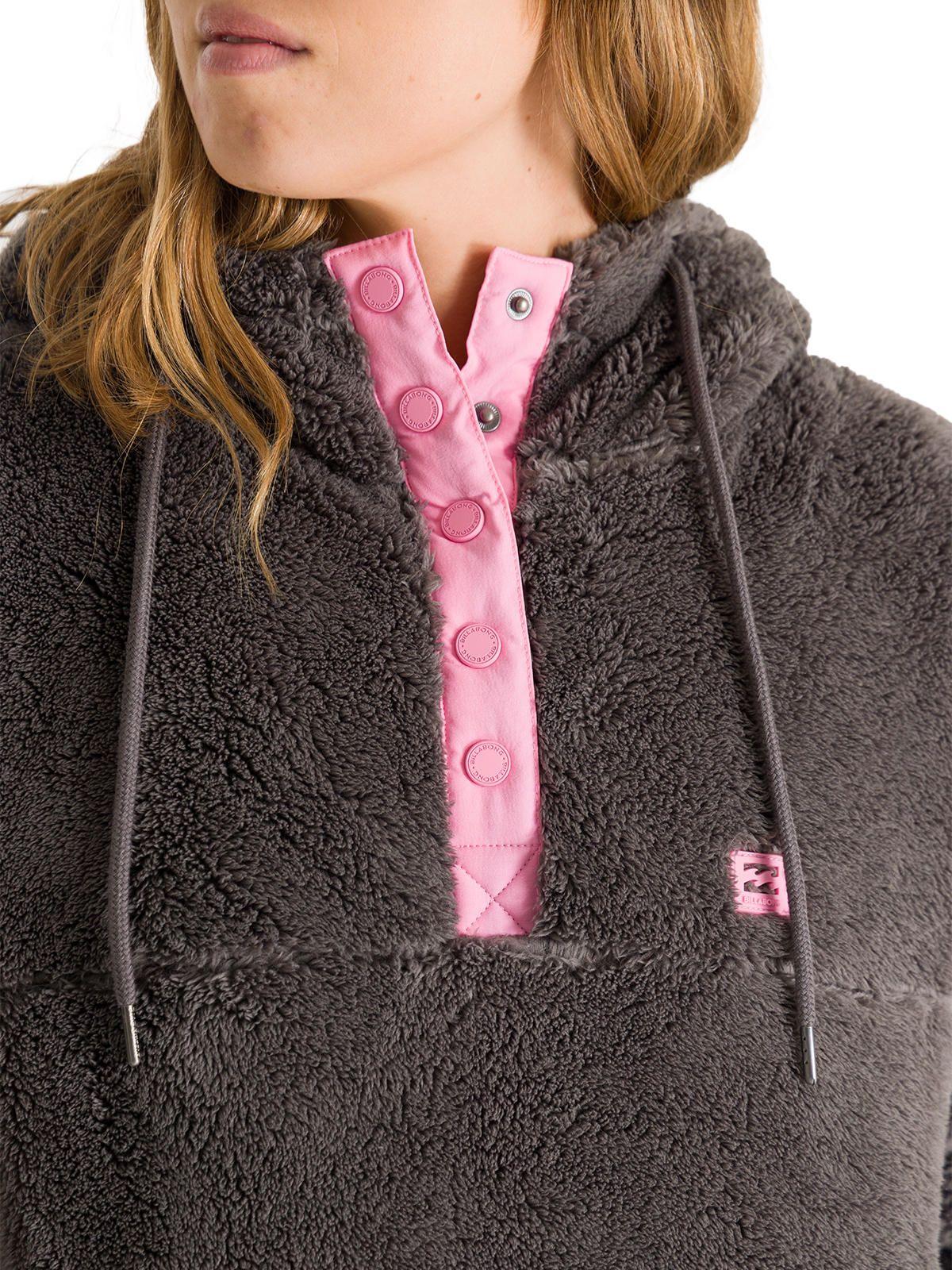 Polar Mujer Midi Snap Buttin Gris Billabong-4