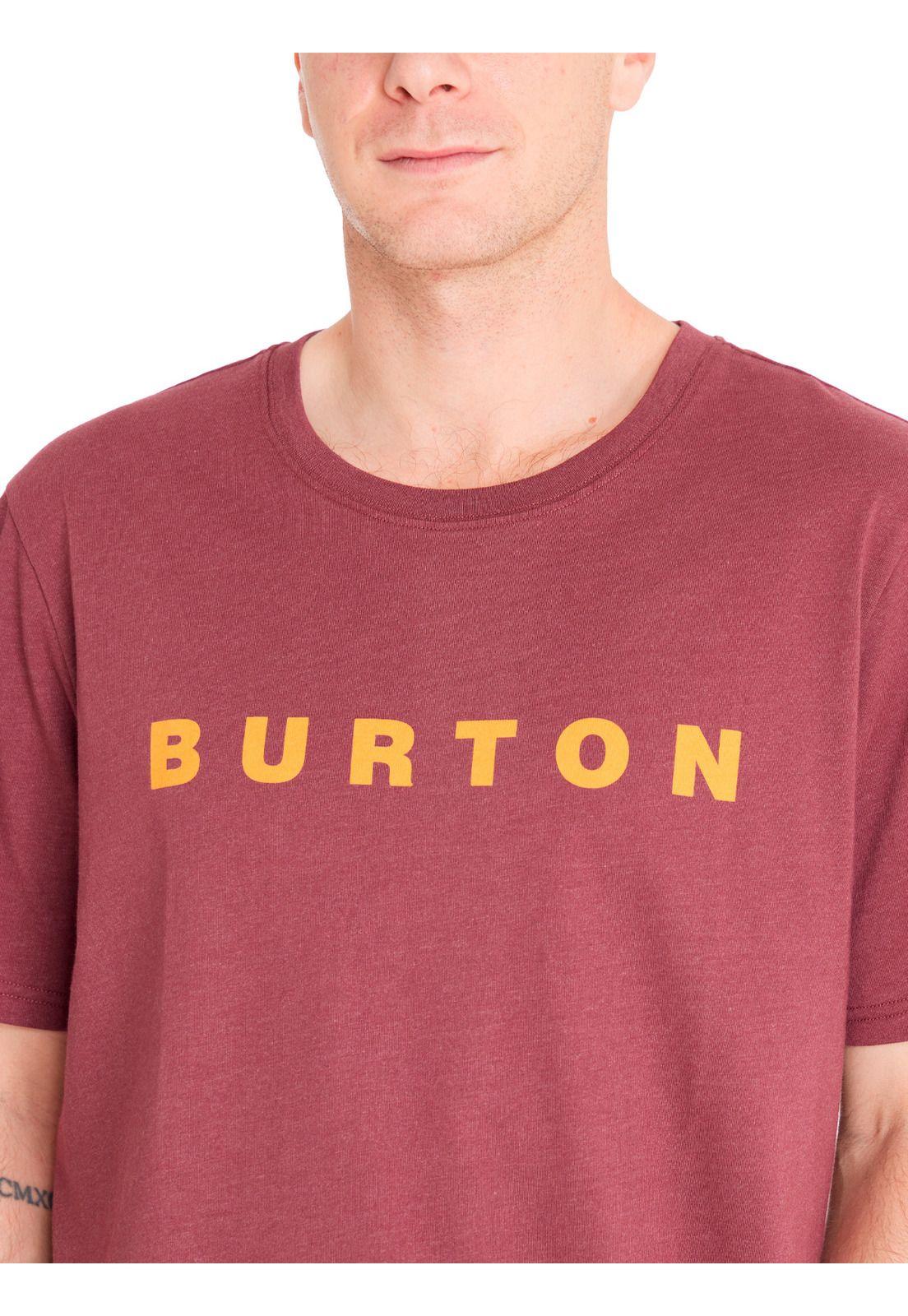 Polera Manga Corta Hombre Horizon Burdeo-1