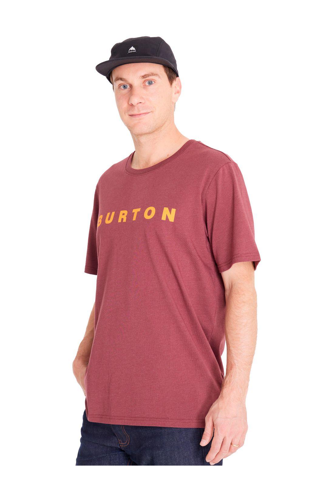 Polera Manga Corta Hombre Horizon Burdeo-3
