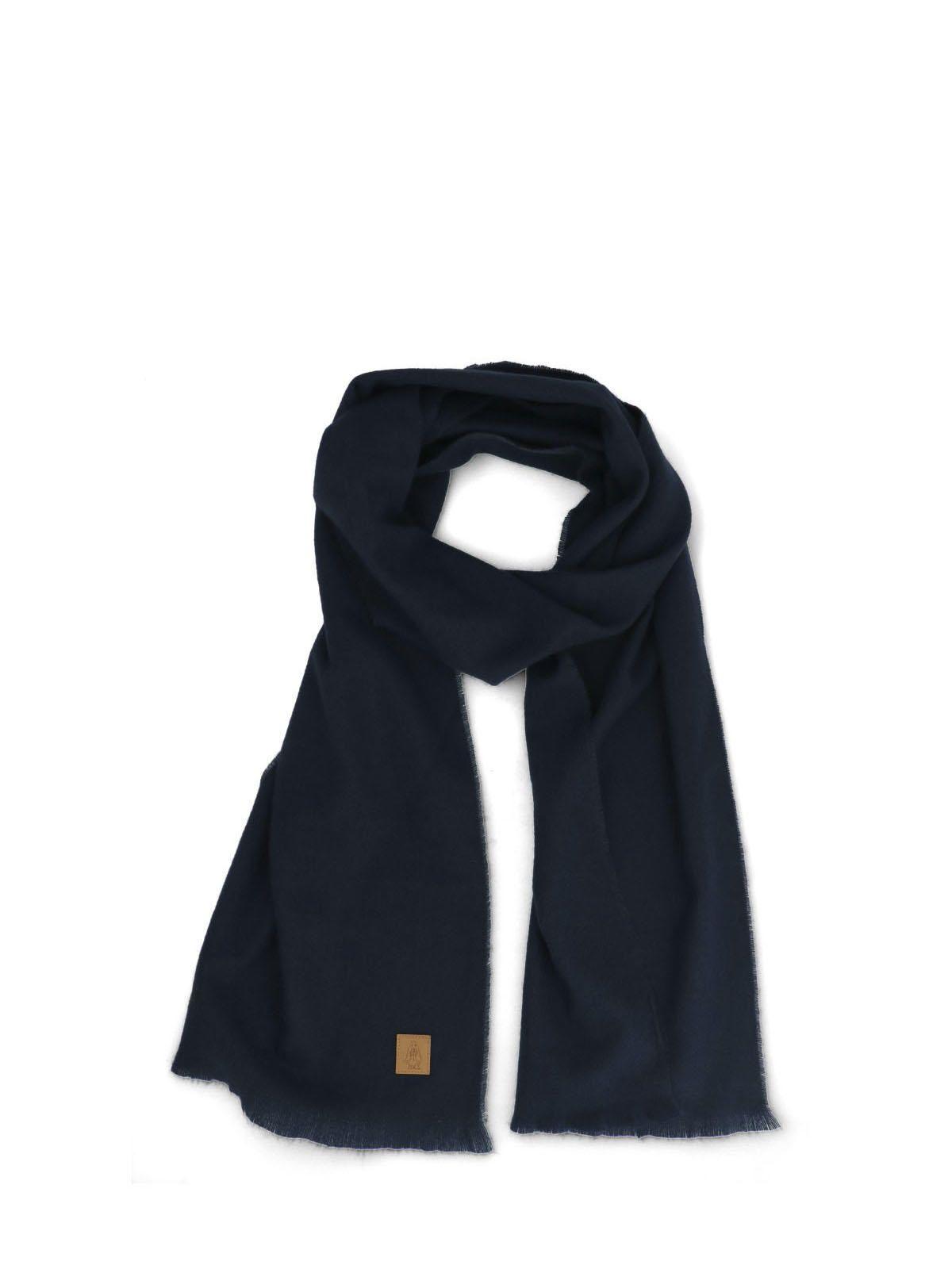 Bufanda Unisex Hp Scarf Plain Azul Marino-2