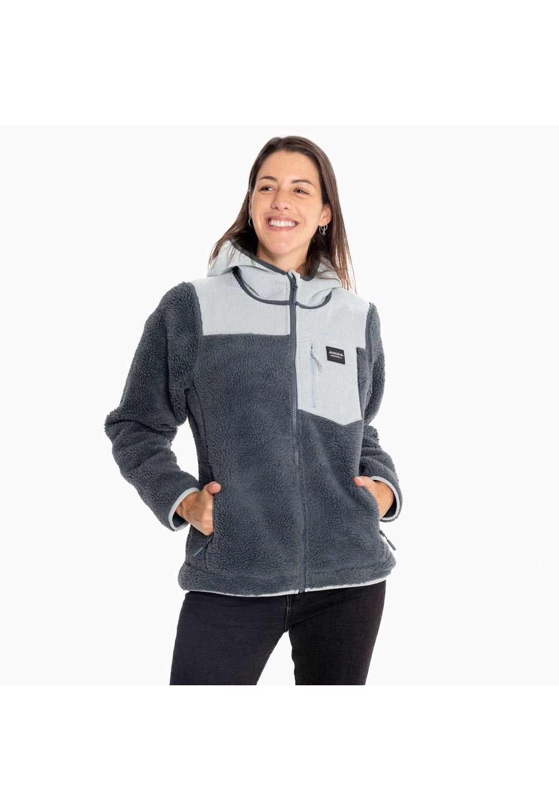 Polar Mujer Sherpa Max Esmeralda-0