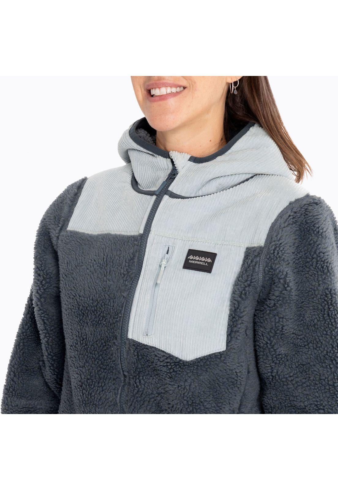 Polar Mujer Sherpa Max Esmeralda-4