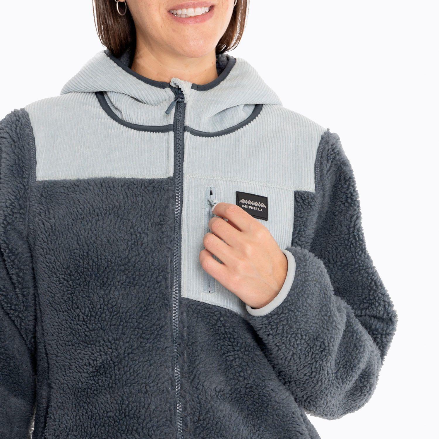 Polar Mujer Sherpa Max Esmeralda-3