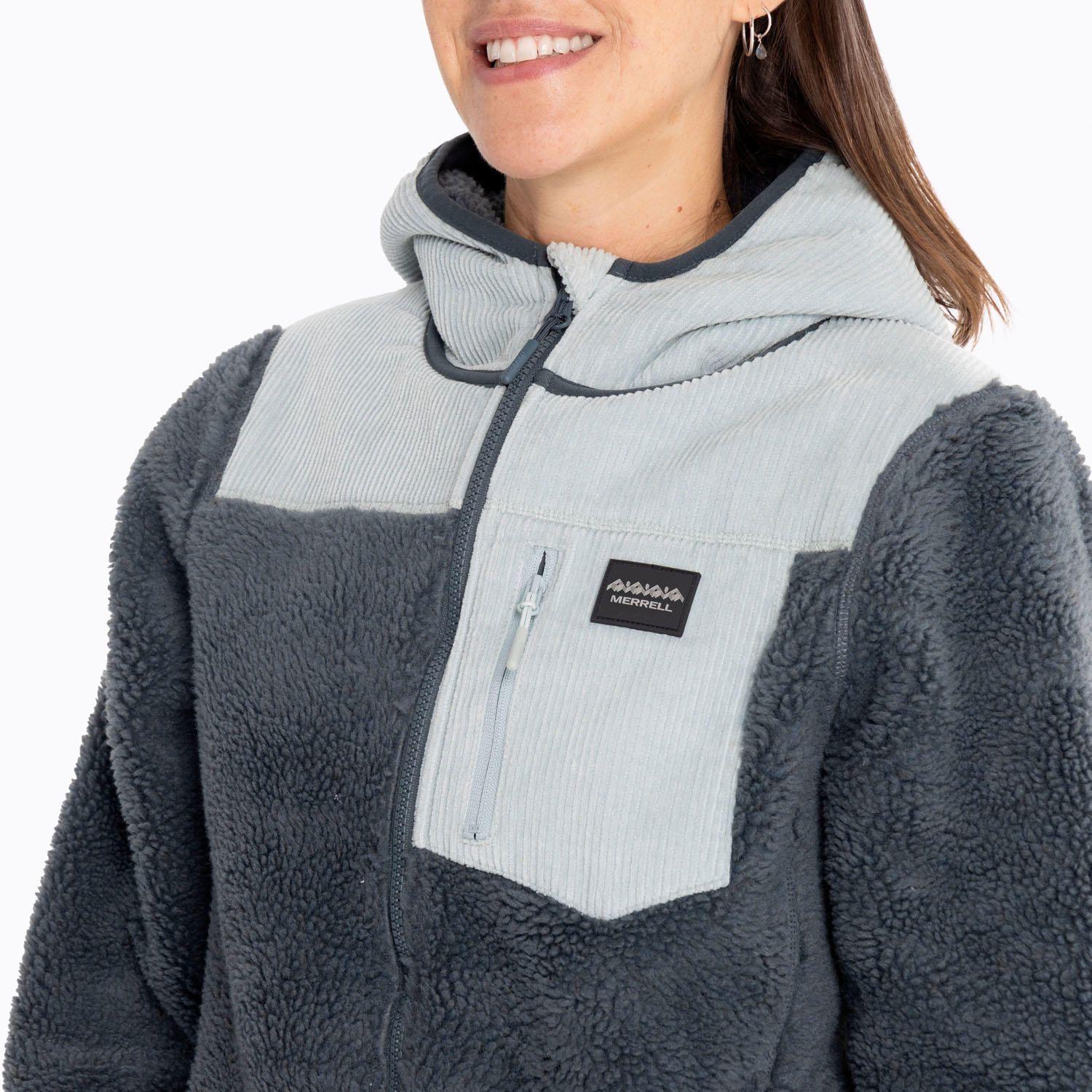 Polar Mujer Sherpa Max Esmeralda-4