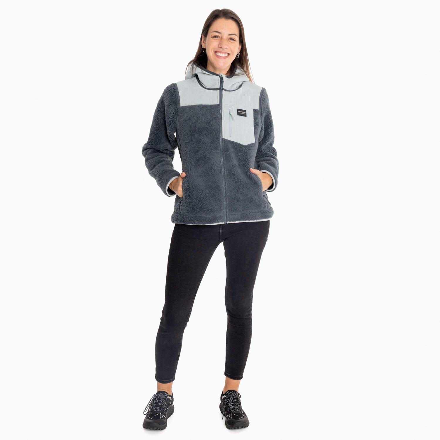 Polar Mujer Sherpa Max Esmeralda-5