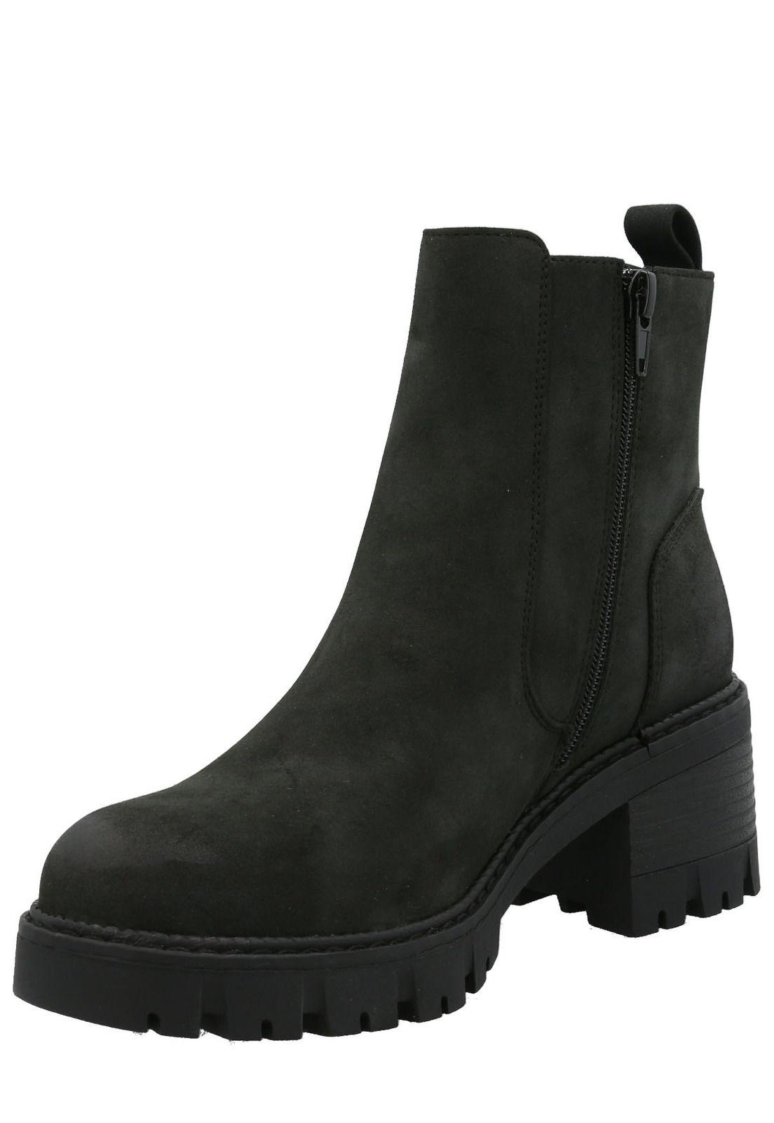 Botín Merida Mujer Negro-4