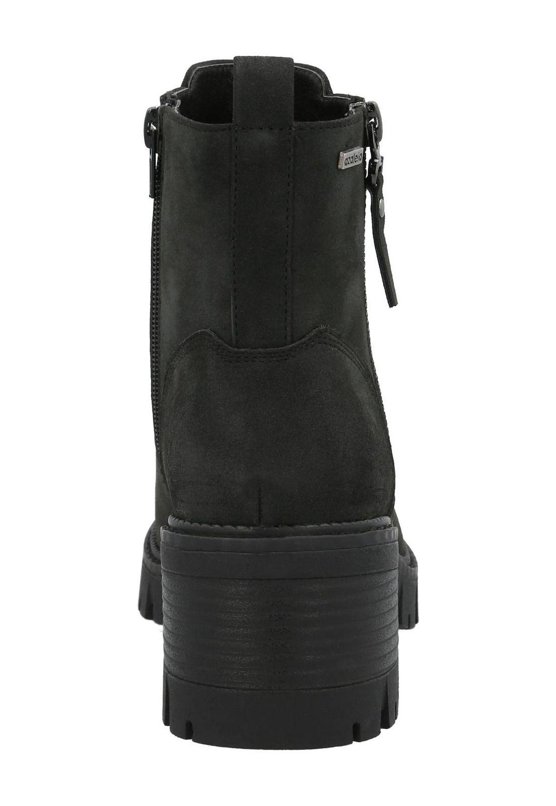 Botín Merida Mujer Negro-6