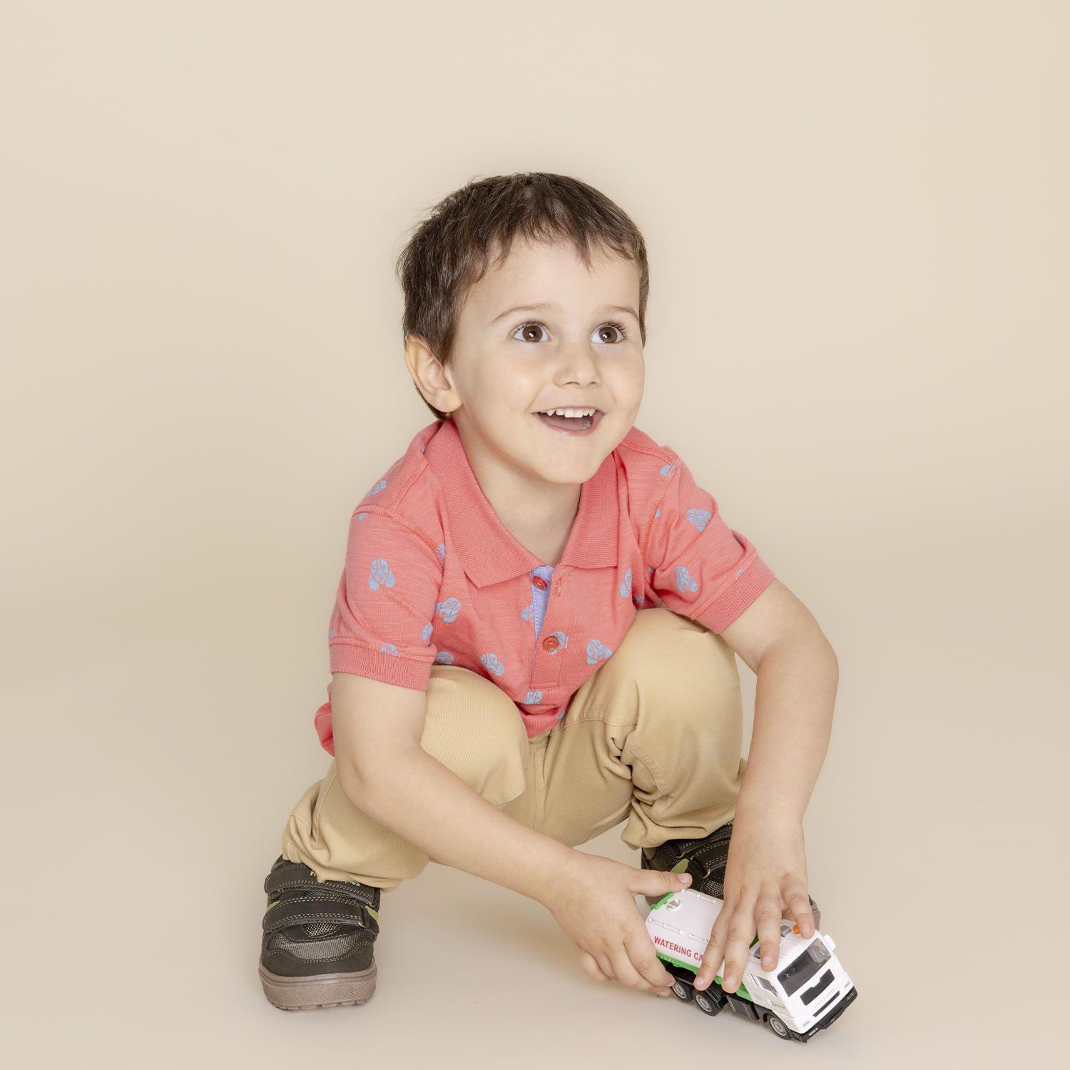 Polera Niño Toby (1-8) Rojo-4