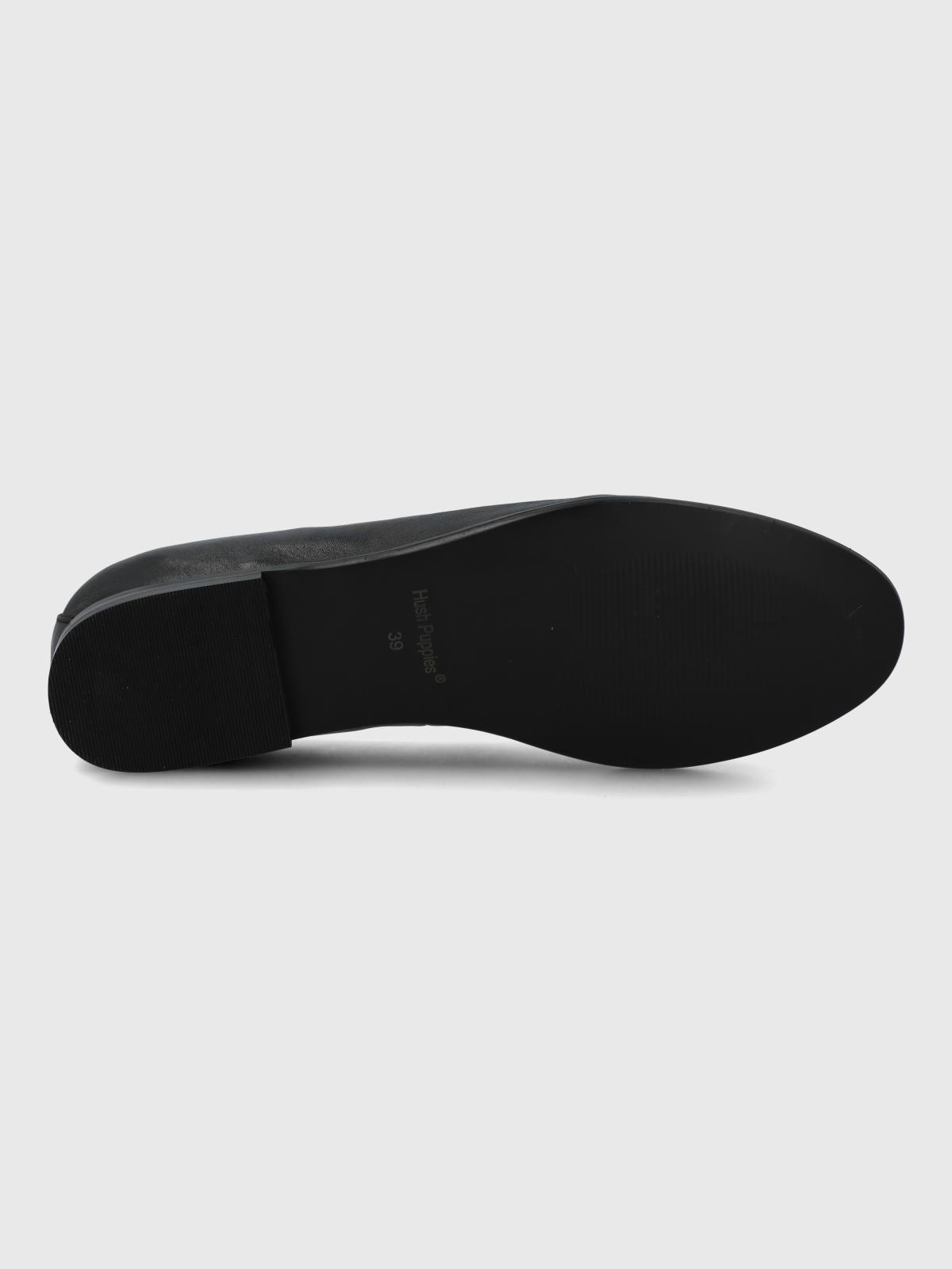 Mocasin Cuero Mujer Swart Negro-7