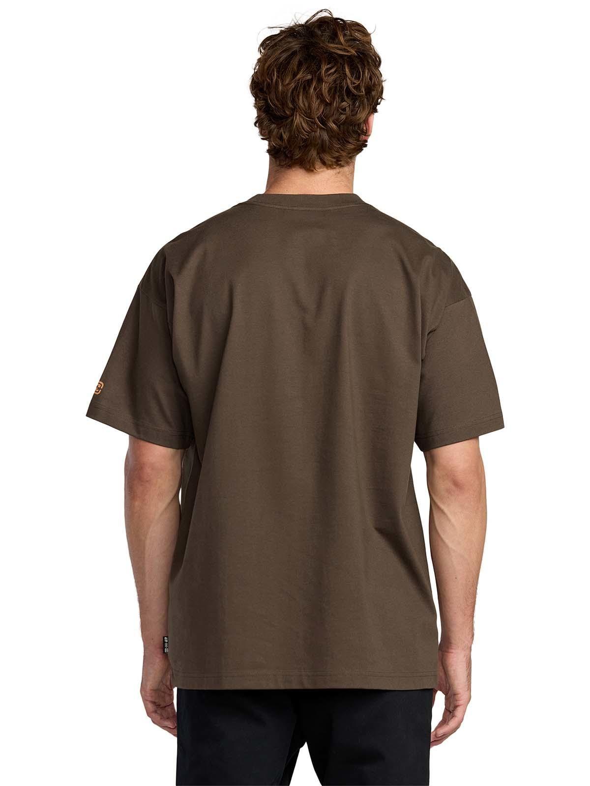 Polera m/c Hombre Spec 73 legacy Café-6