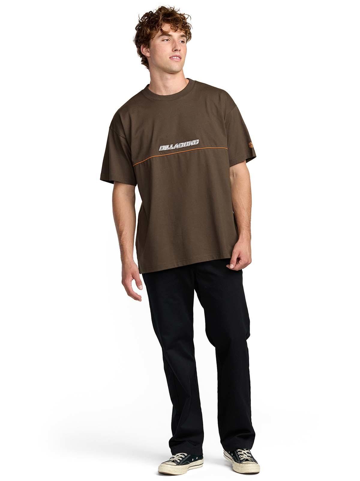 Polera m/c Hombre Spec 73 legacy Café-7