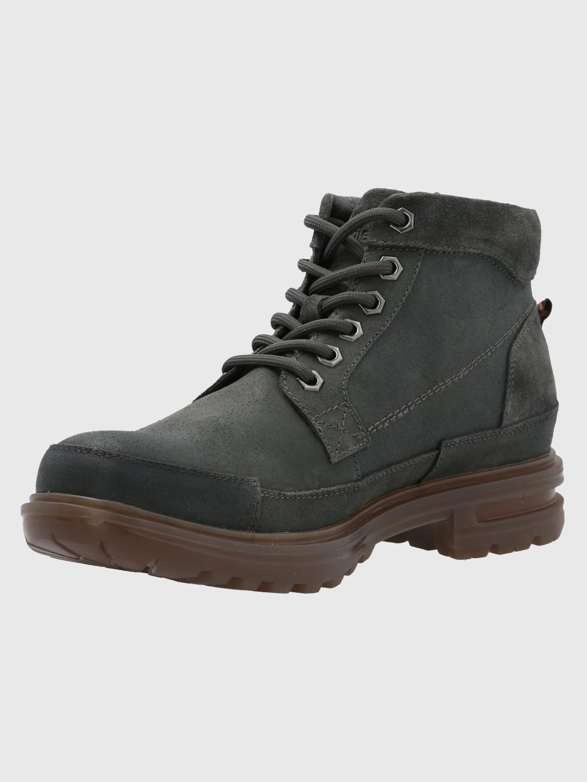 Botín Cuero Hombre Terzo Gris Oscuro-5