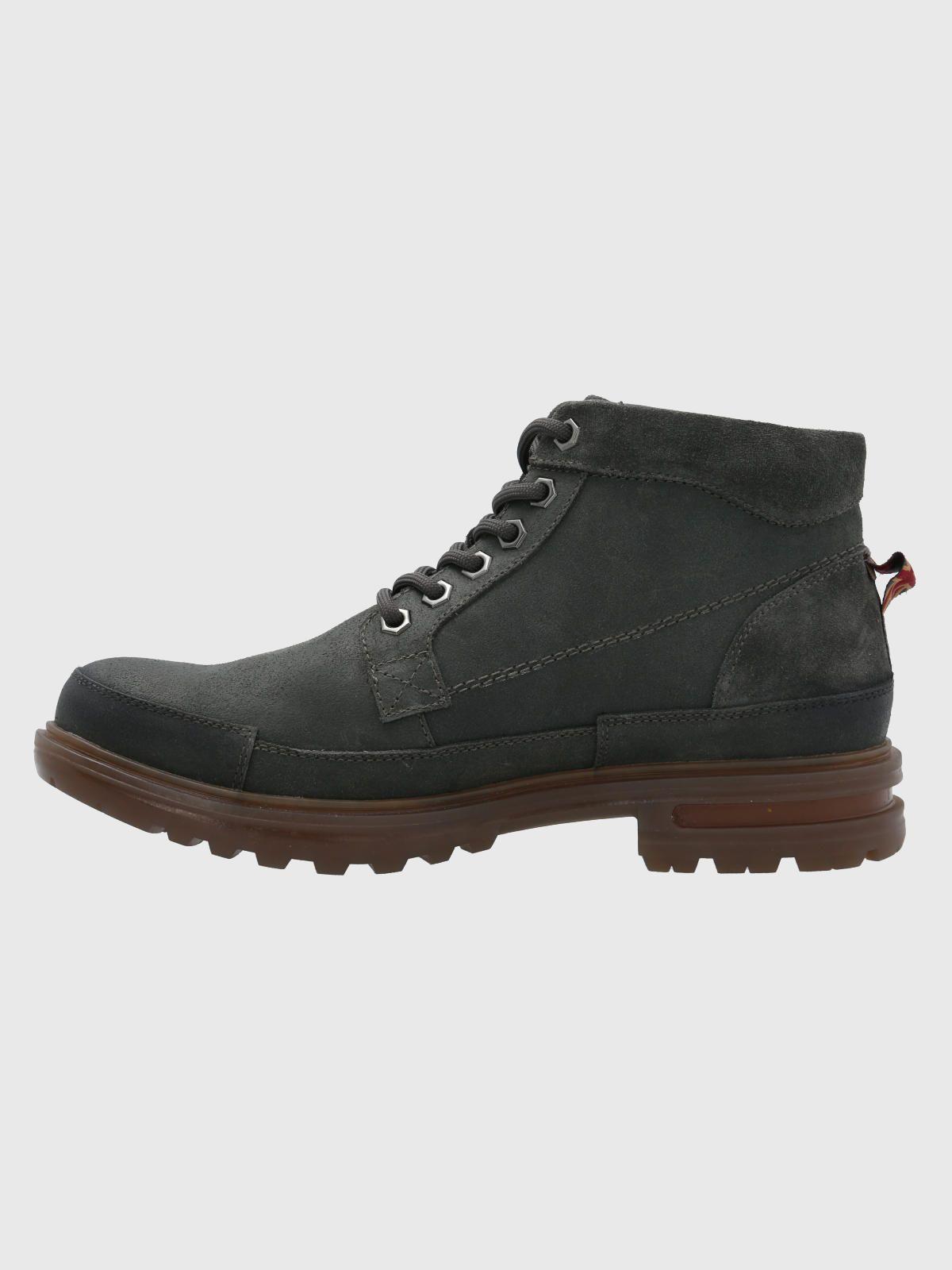 Botín Cuero Hombre Terzo Gris Oscuro-4