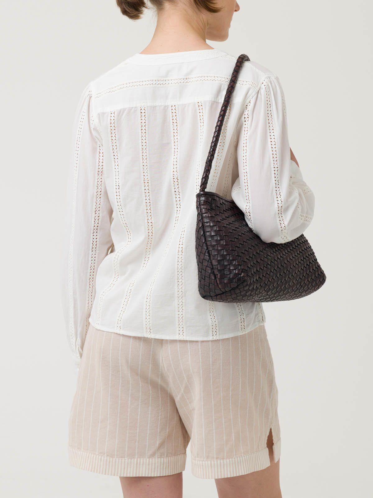 Blusa Algodón Orgánico Mujer Lunko Blanco -5