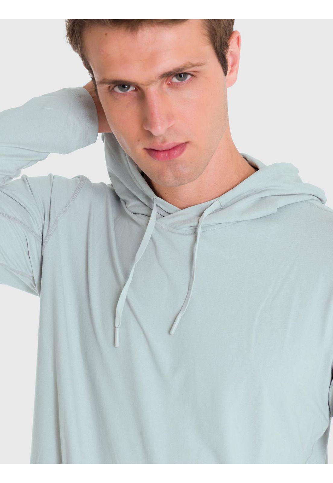 Polerón Hombre Hoodie Base Layer Gris-5
