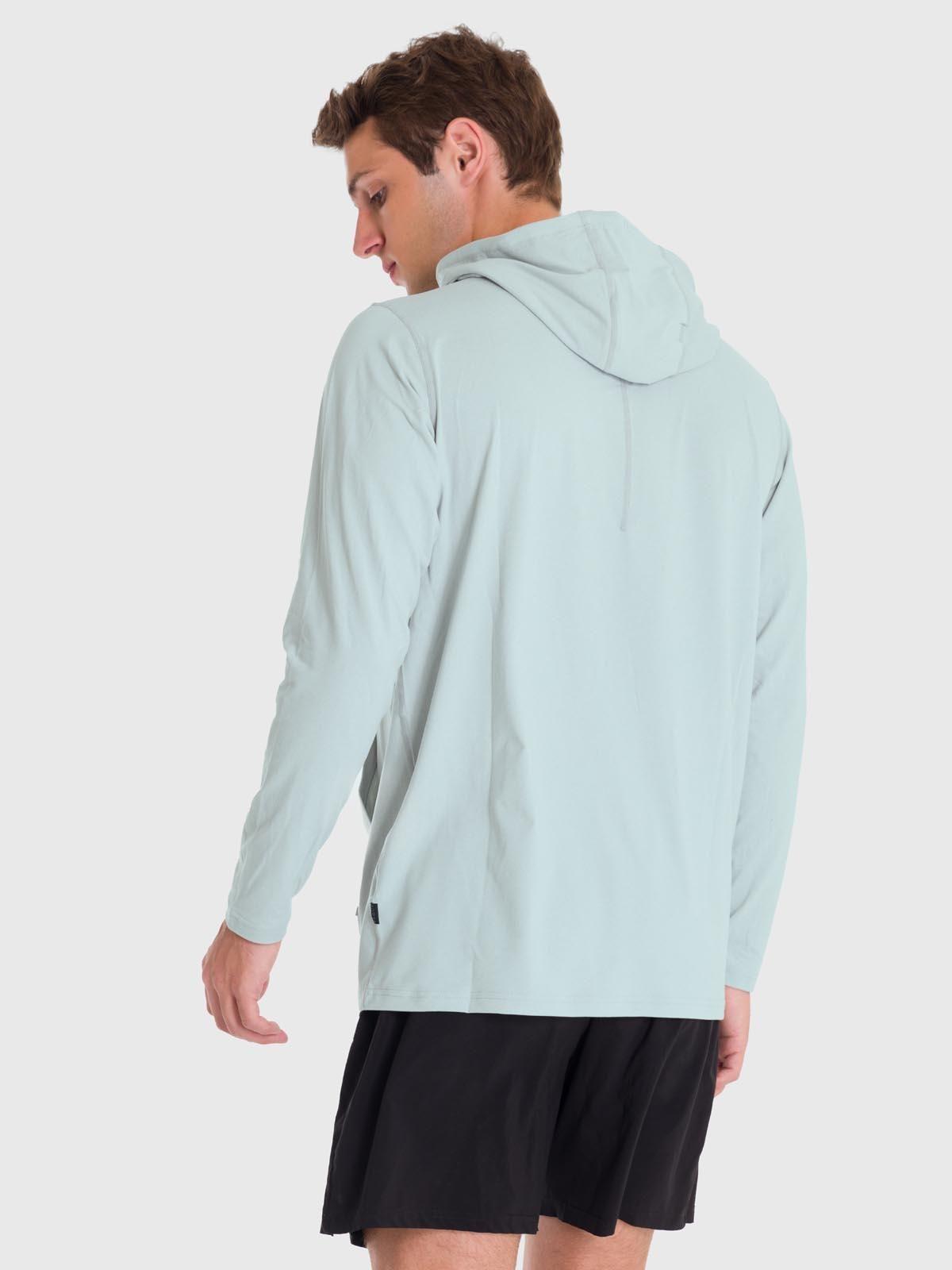 Polerón Hombre Hoodie Base Layer Gris-3