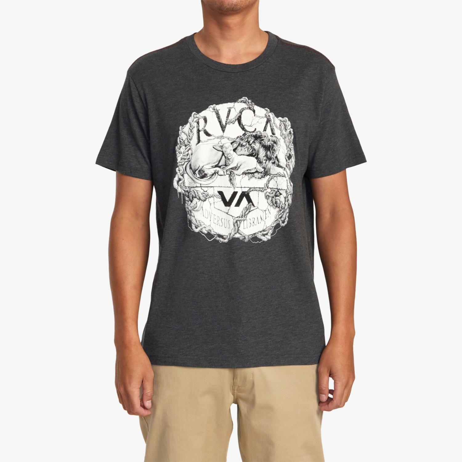 Polera M/C Hombre Lion N Lamb Ss Negro-0